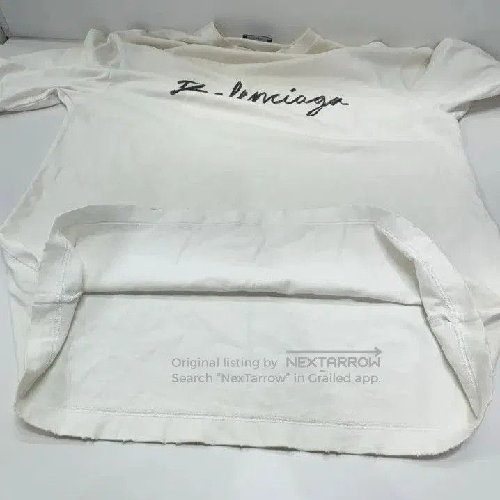 Balenciaga Balenciaga Logo Print Casual Short Sleeve T. Size US XS / EU 42 / 0 - 5 Thumbnail