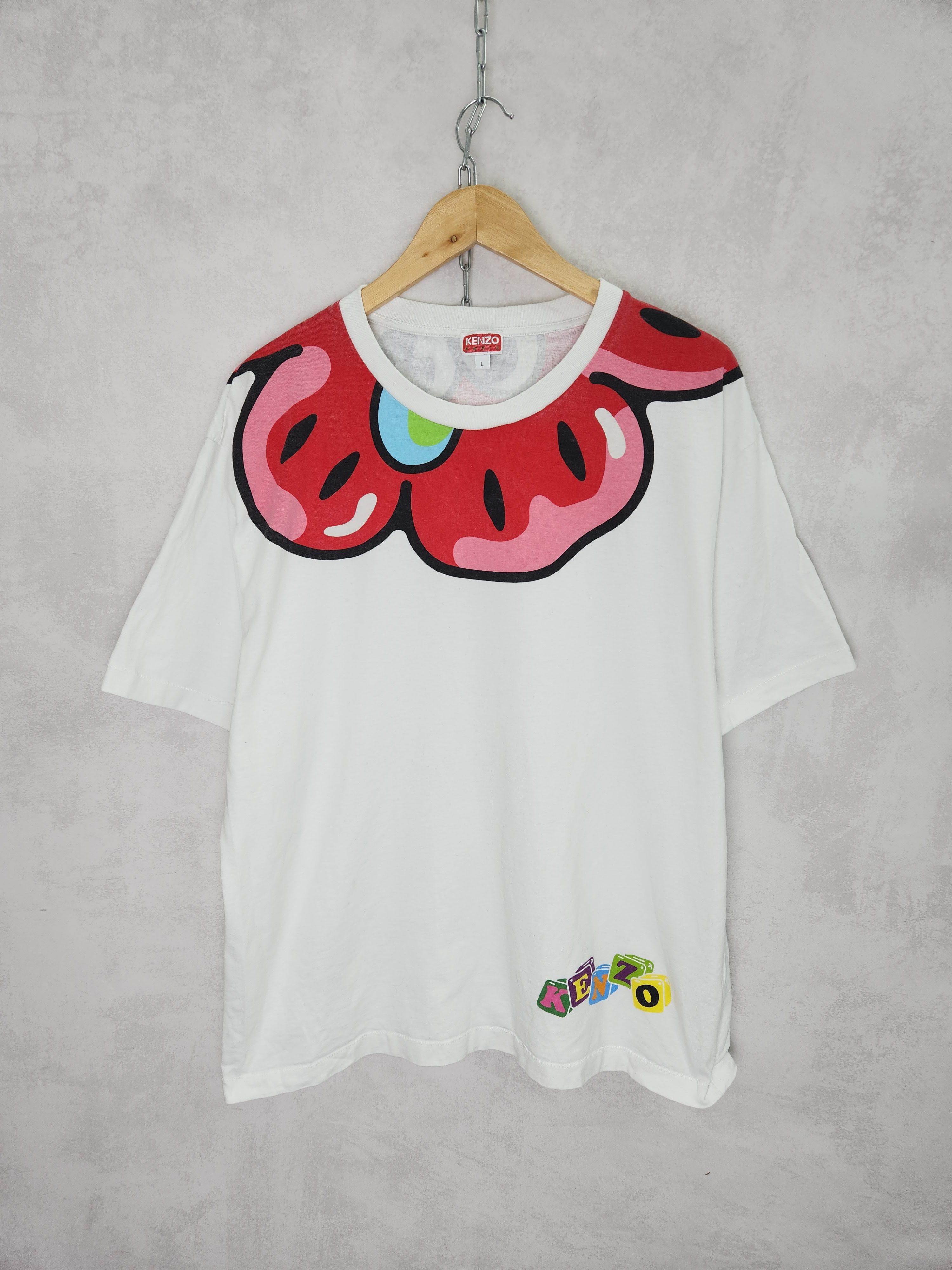 Kenzo Kenzo Oversized Boke Boy t shirt size L Size US L / EU 52-54 / 3 - 1 Thumbnail