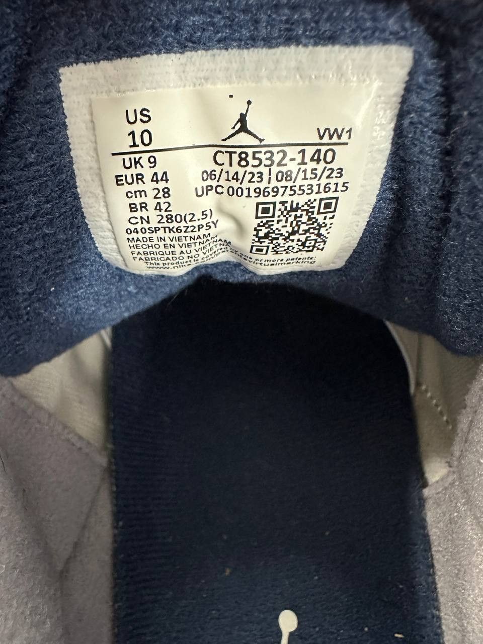 Nike Nike Air Jordan 3 Retro 'Midnight Navy' CT8532-140 Size US 10 / EU 43 - 14 Thumbnail