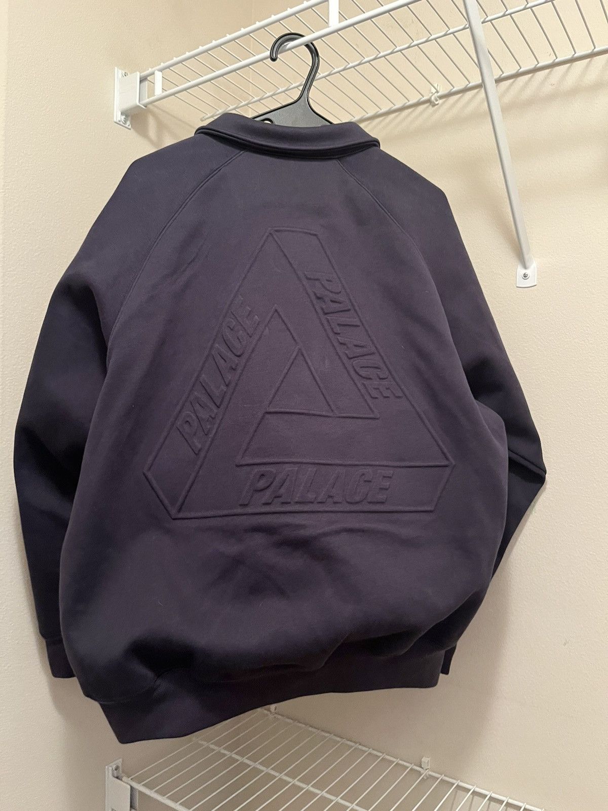 Palace Palace Thermal Bonded Bomber Jacket Navy Large | Grailed