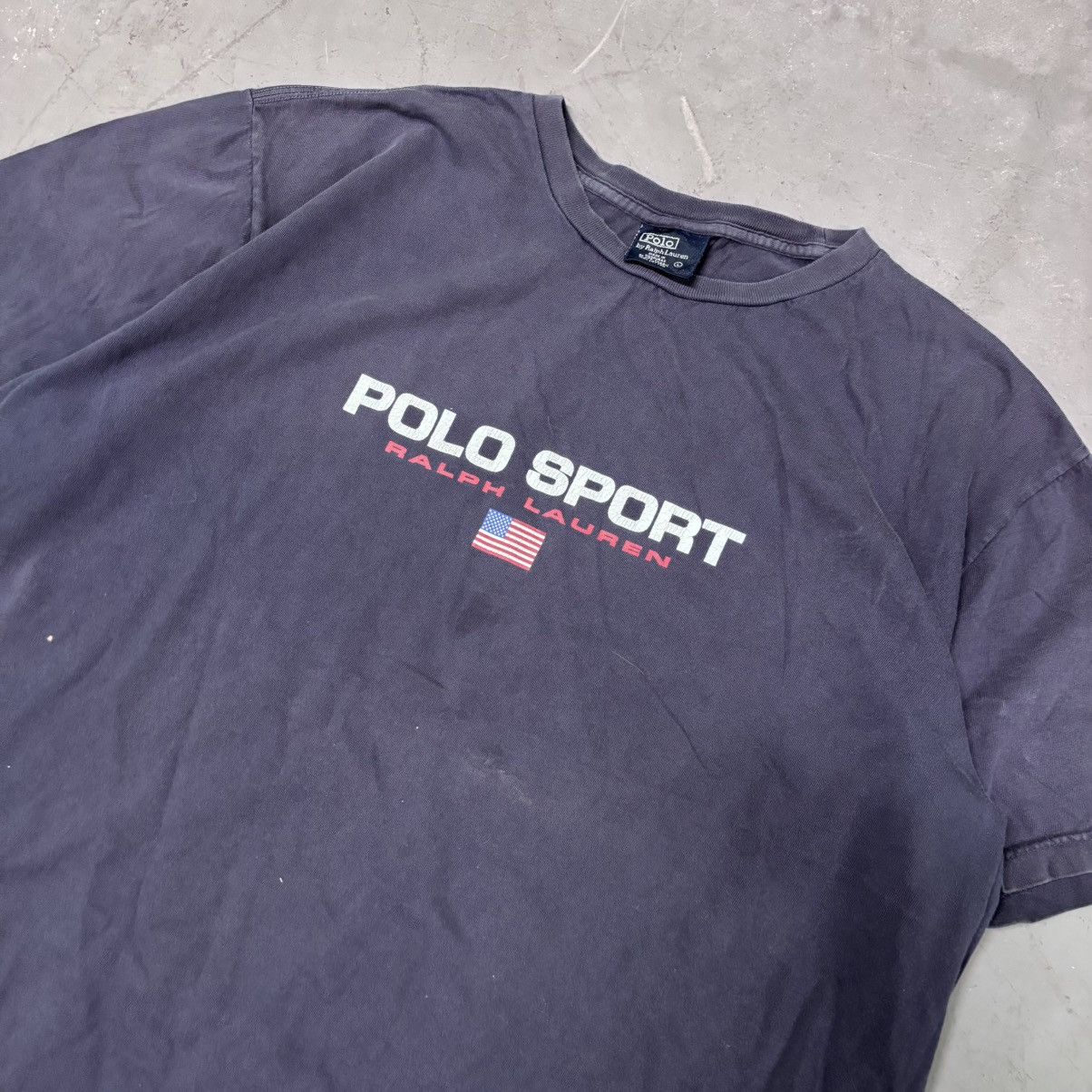 Polo Ralph Lauren × Vintage Vintage Polo Sport T-Shirt Size US L / EU 52-54 / 3 - 2 Thumbnail