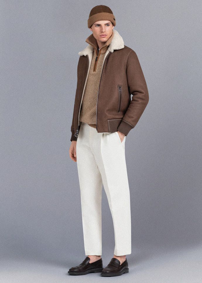 Loro Piana o1w1db10125 FAN2313 Bayan Half-Zip Sweater in Brown Size US S / EU 44-46 / 1 - 2 Thumbnail