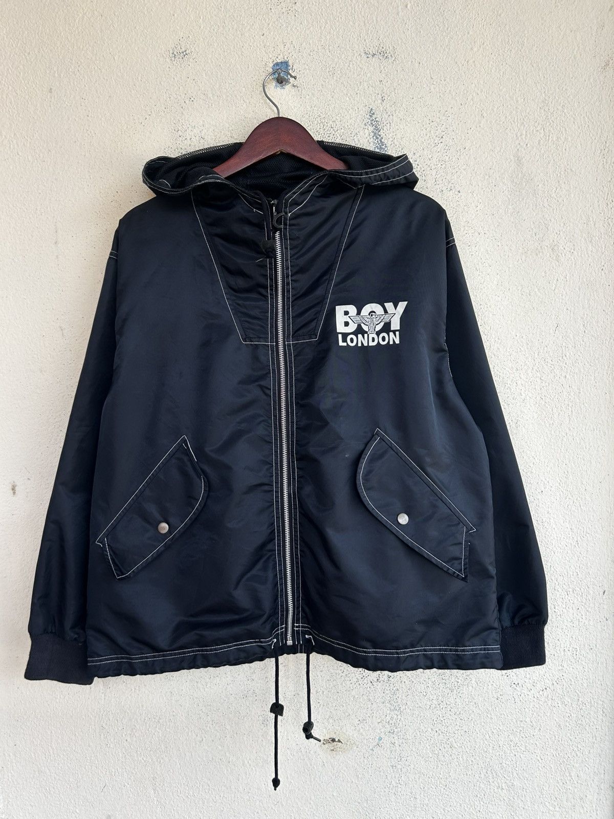 Boy London Boy London Back Pocketed Hooded Windbreaker Size US M / EU 48-50 / 2 - 1 Thumbnail