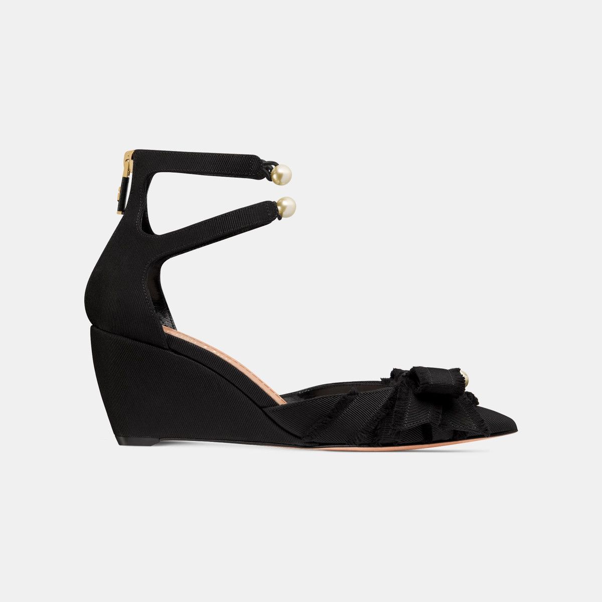 Dior o1bcso1str0226 Diorable Wedge Pump in Black Size US 9 / IT 39 - 1 Thumbnail