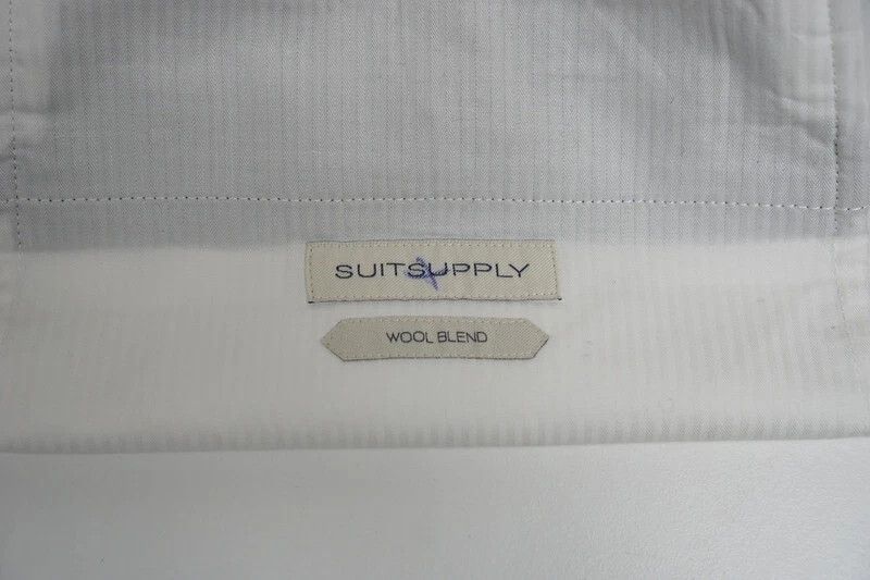 Suitsupply Men Suitsupply Ames Pleat SA Trousers Flannel Blue 106 US44L Size 44L - 5 Thumbnail