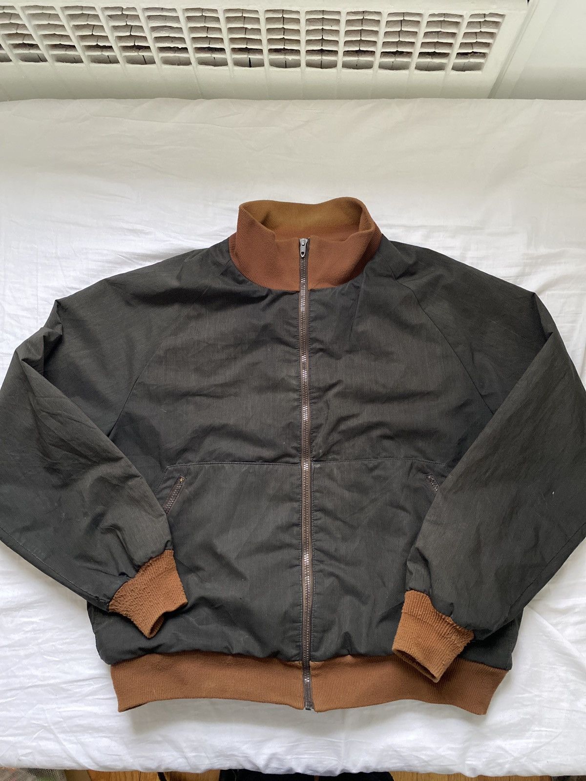 image of Vintage Wilderness Trails Jacket in Black, Men's (Size XL)