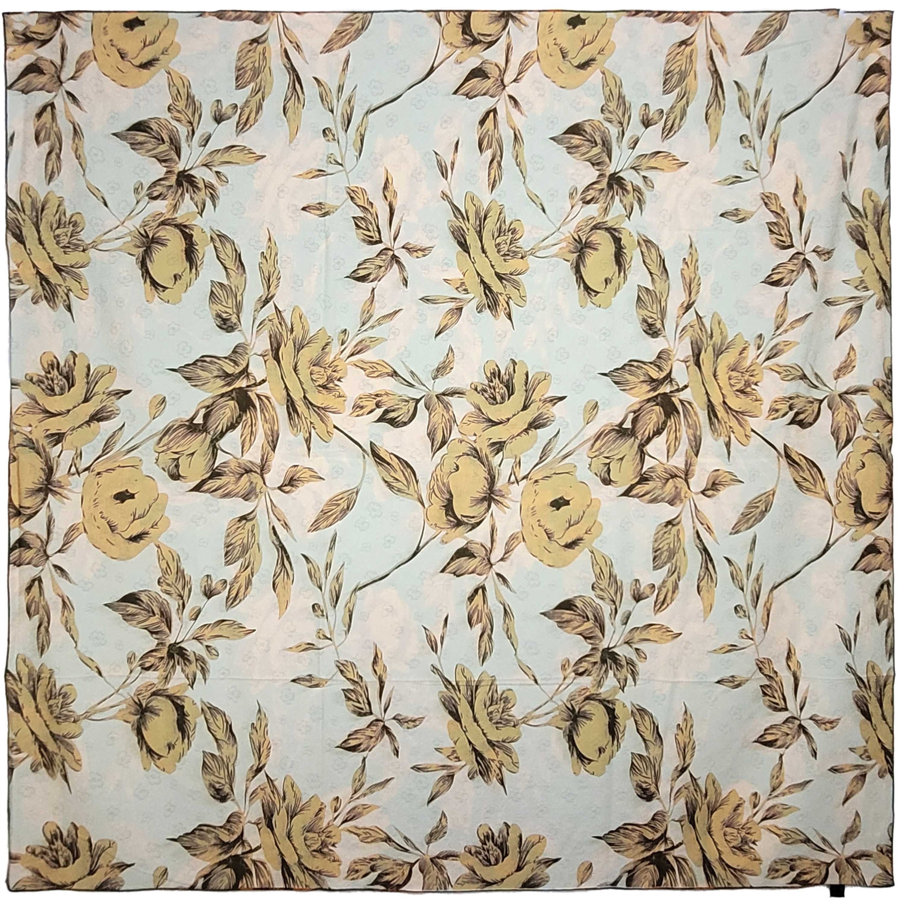 Other NWT Double-Sided Silk Scarf 52"x52" Large Square Wrap 3407 Size ONE SIZE - 1 Thumbnail