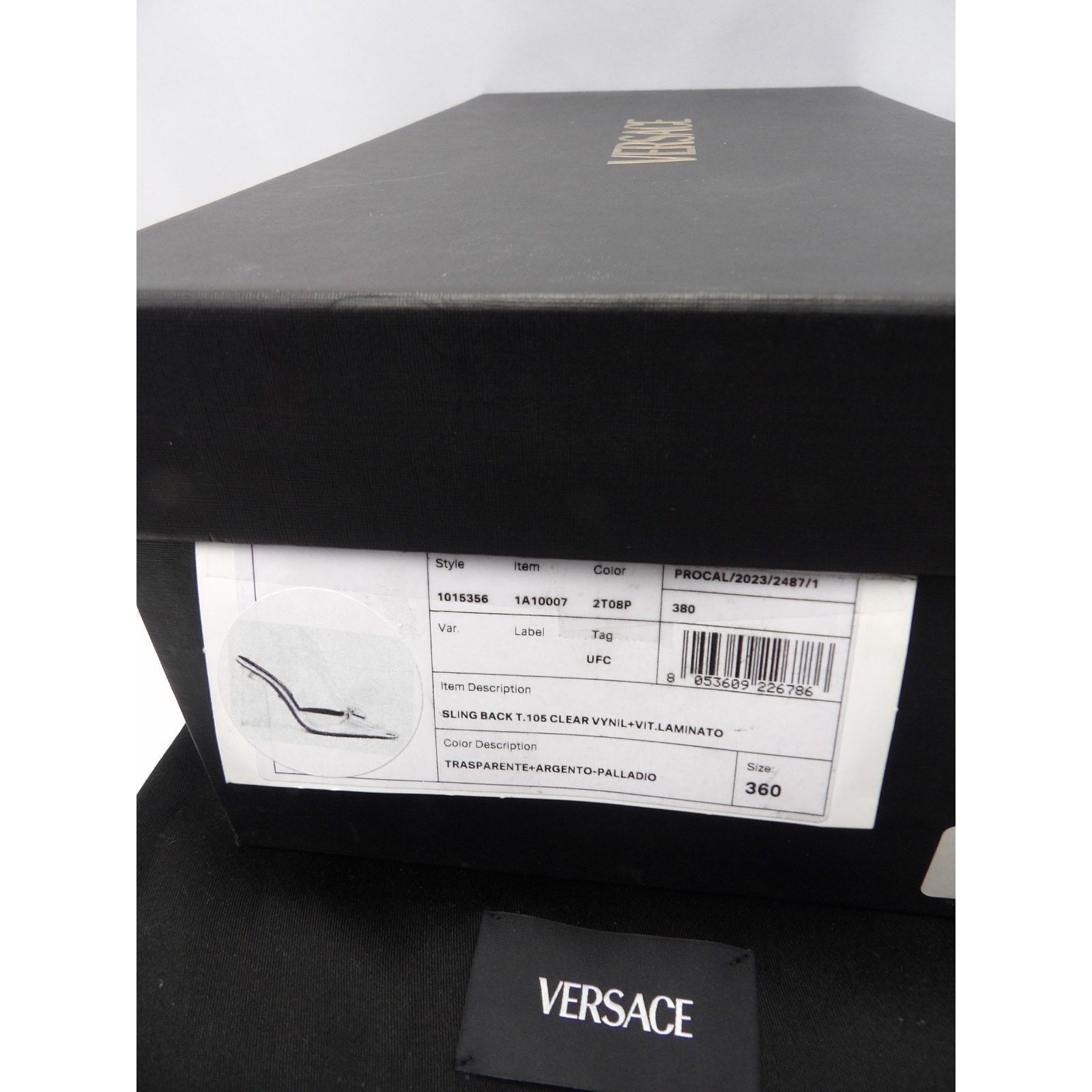 Versace VERSACE SILVER LEATHER COIN MEDUSA HEAD SANDALS PUMPS 36 ITA Size US 6 / IT 36 - 10 Thumbnail