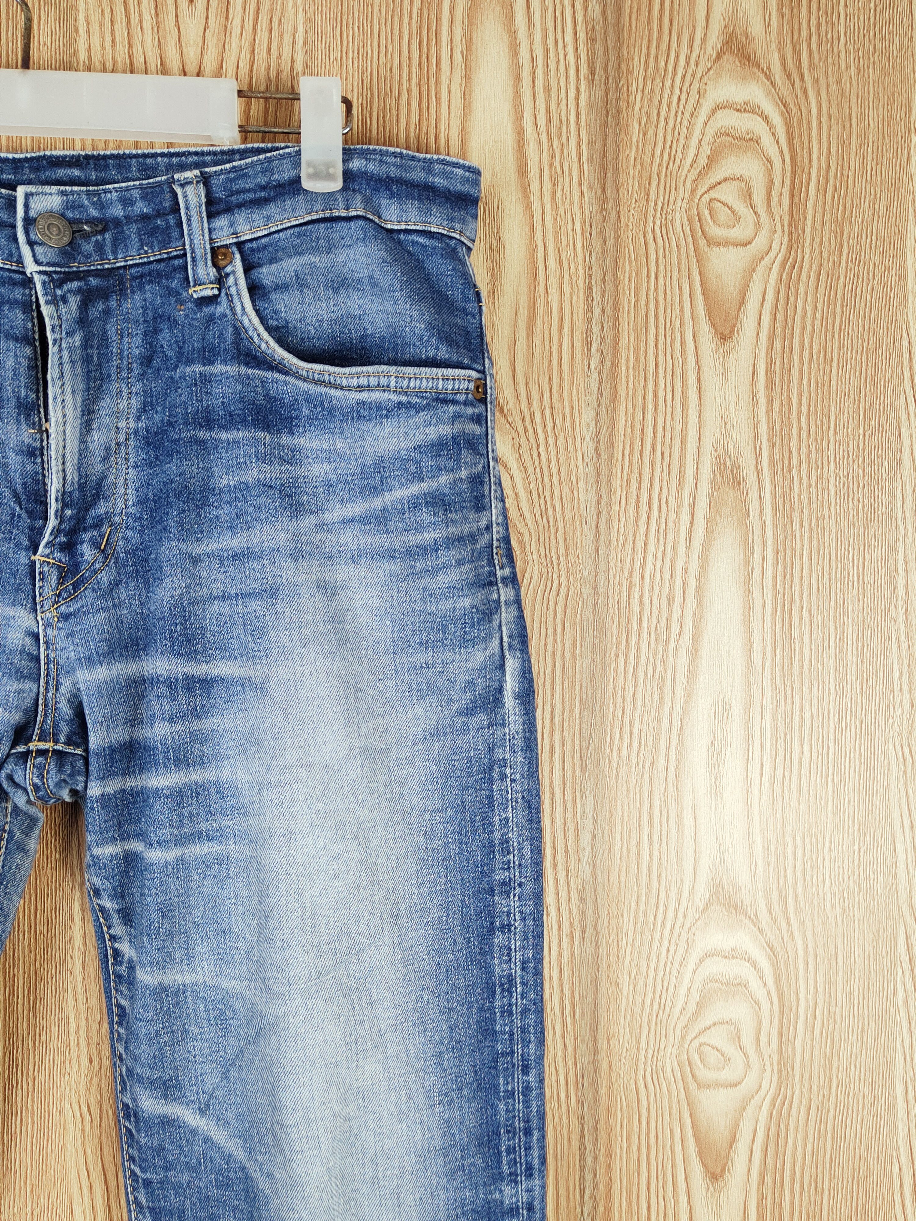 Edwin Edwin Blue Distressed Ripped Jeans #S2680 Size US 31 - 5 Thumbnail