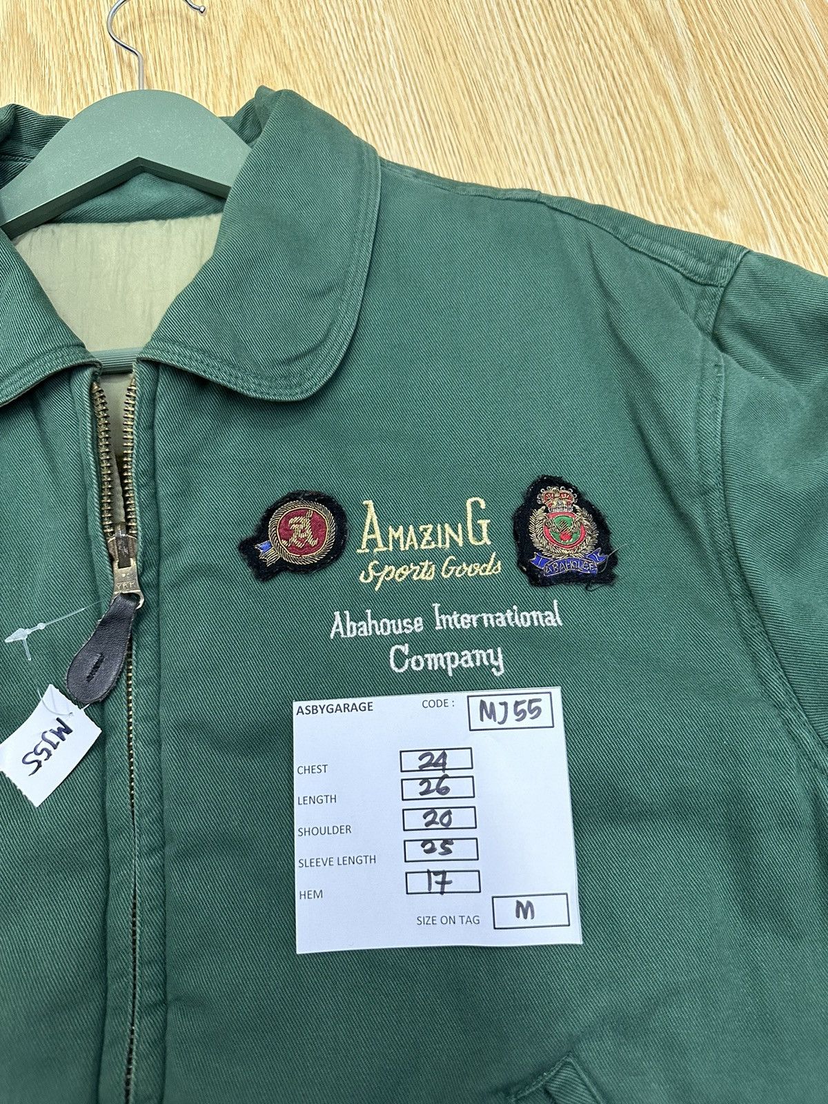ABAHOUSE Vintage Abahouse Riversible Bomber Jacket MJ55 Size US M / EU 48-50 / 2 - 15 Thumbnail
