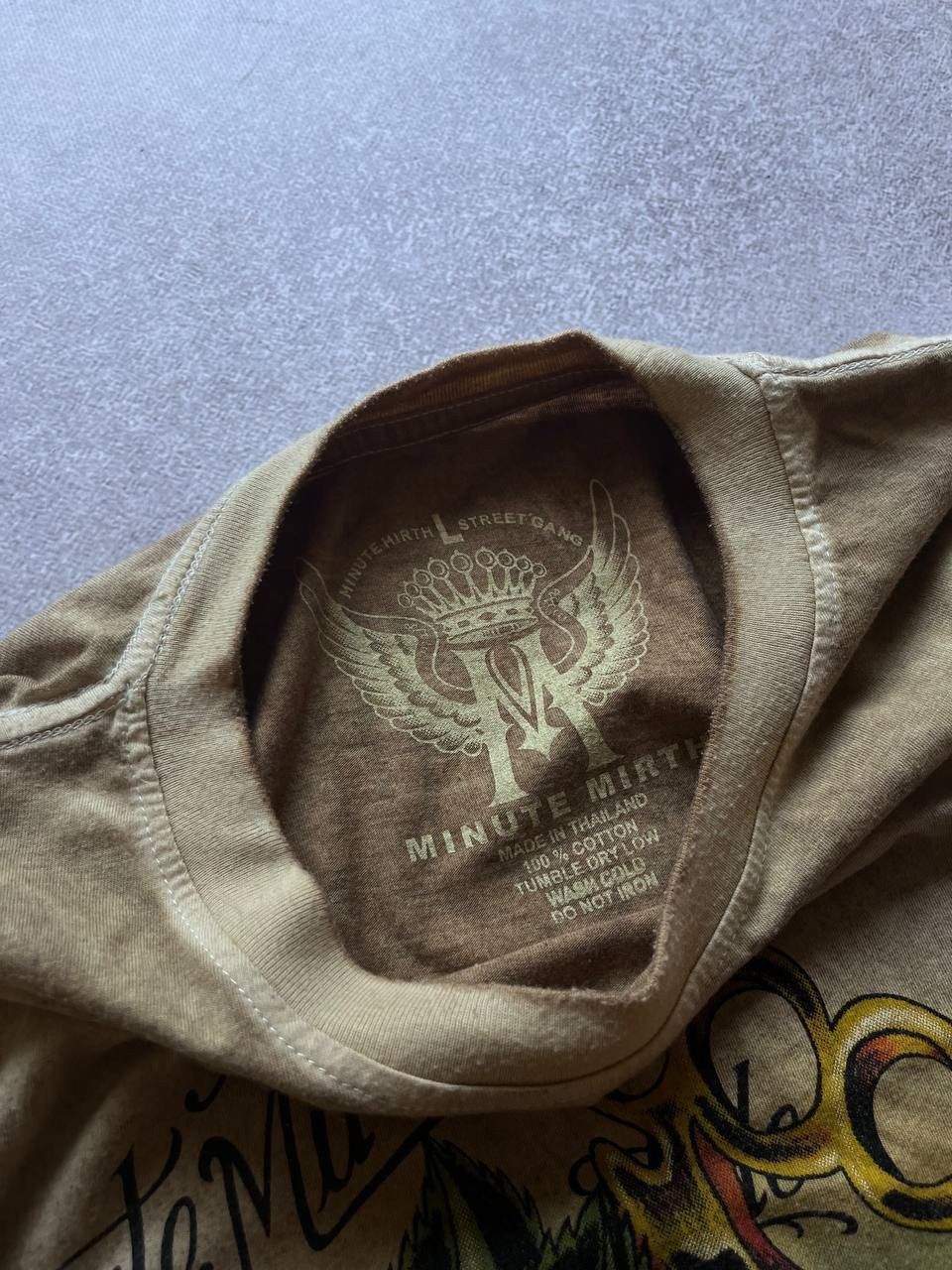 Vintage Vintage Minute Mirth Slull Y2K Boxy T-shirt Y2K L Size US L / EU 52-54 / 3 - 7 Thumbnail