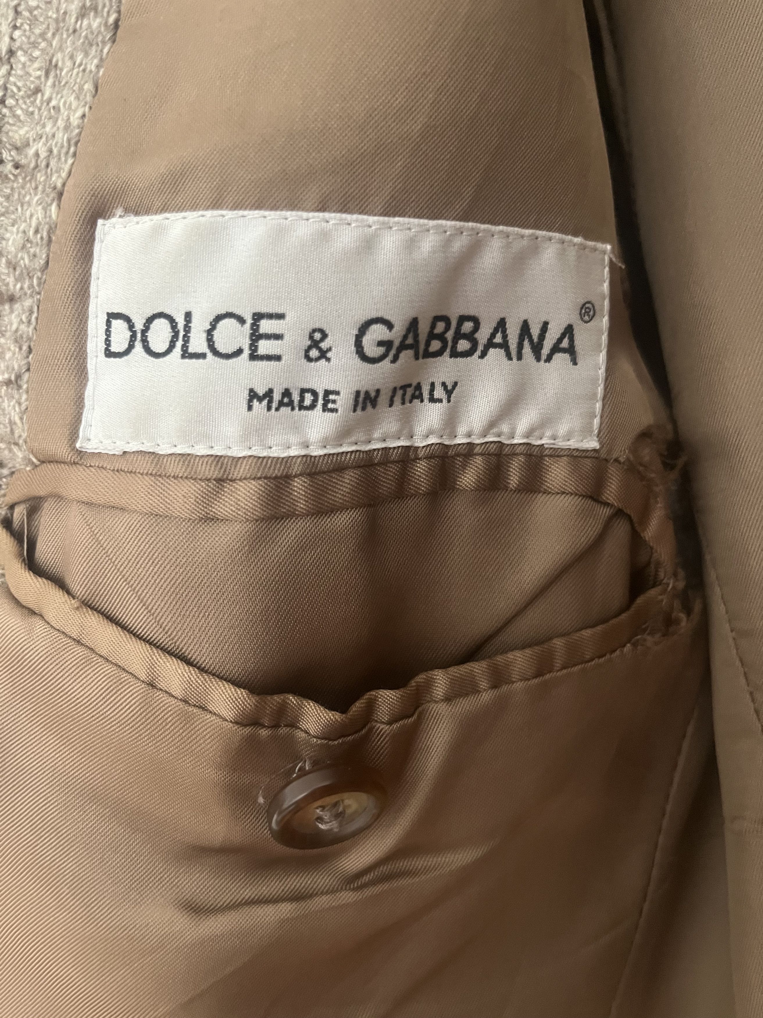 Dolce & Gabbana Dolce & Gabbana Archival FW93 Runway Wool Jacket Tupac Size 48L - 5 Thumbnail