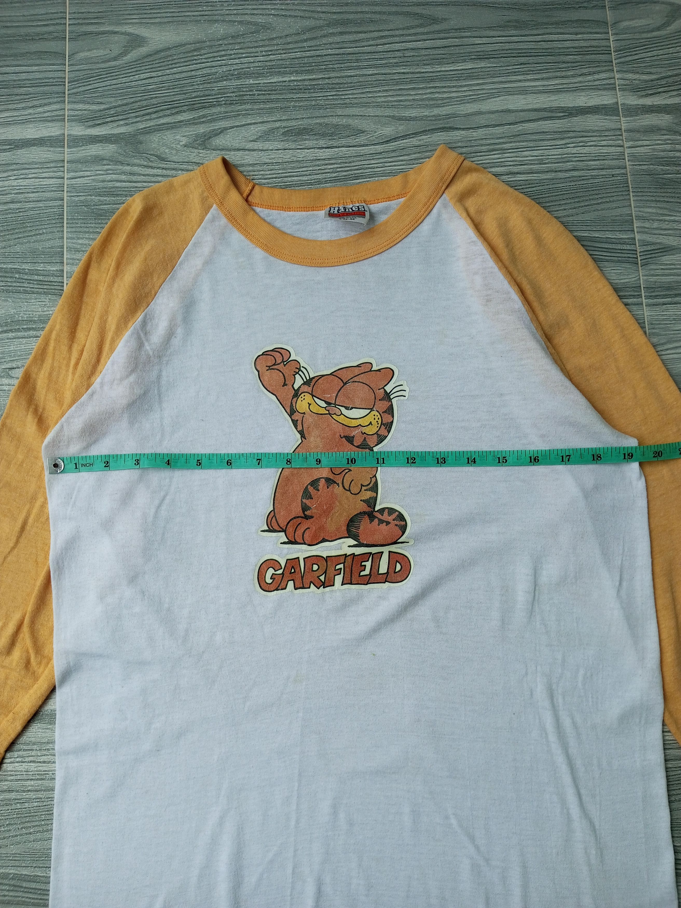 Other × Vintage 🔥HOT ITEM🔥Vintage Garfield 80's 50/50 Hanes tag Size US L / EU 52-54 / 3 - 7 Thumbnail
