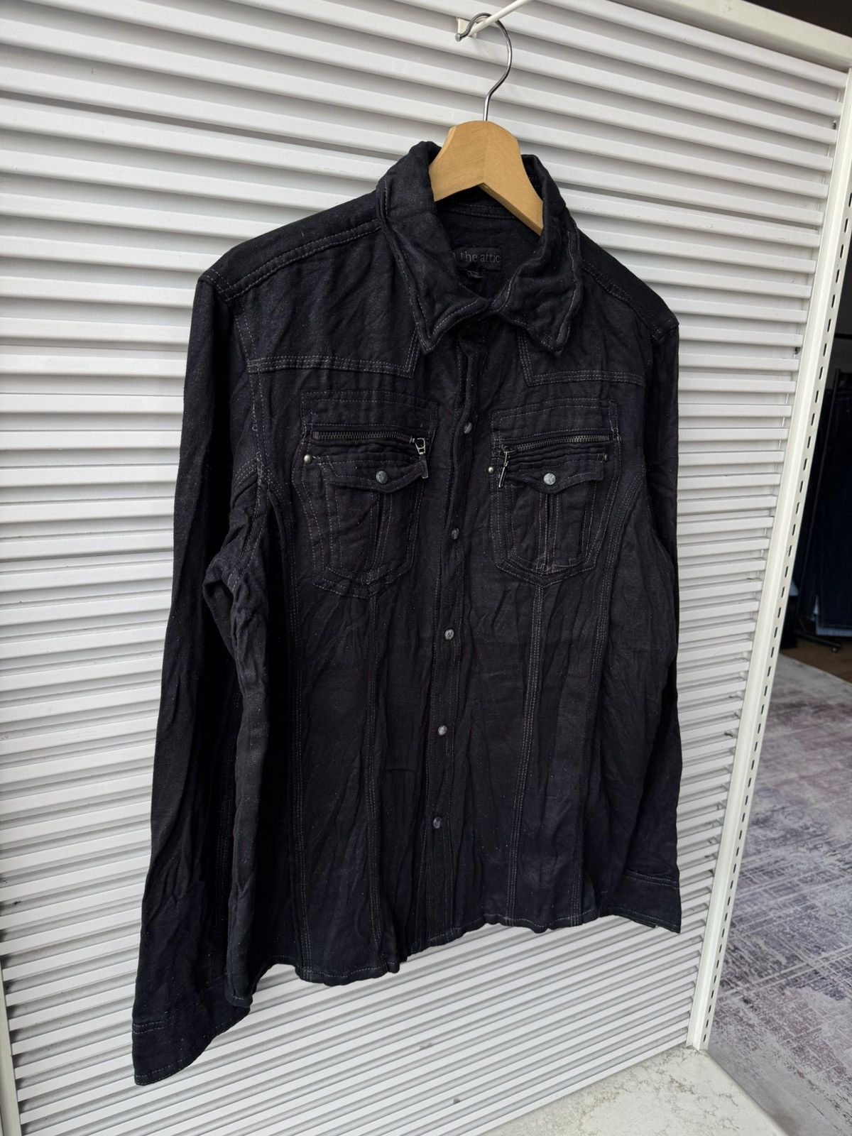 In The Attic Punk! In The Attic Button Up Poem Riot Jacket Size US M / EU 48-50 / 2 - 3 Thumbnail