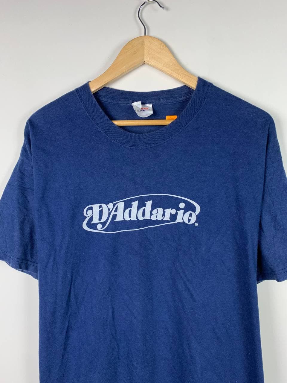 Vintage Vtg D'Addario Guitar String Equipment Music Tee Size US L / EU 52-54 / 3 - 2 Thumbnail
