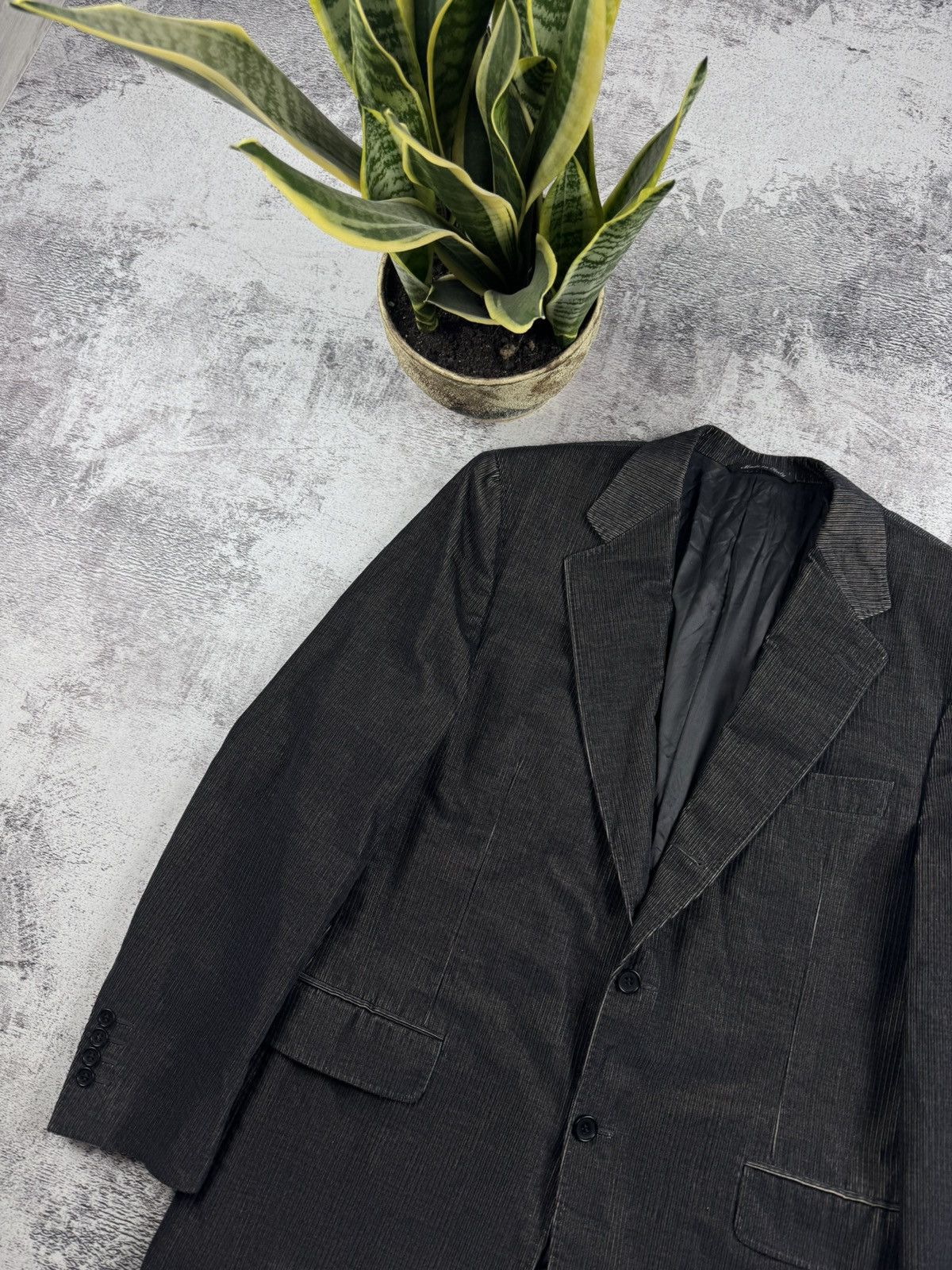 Canali CANALI Corduroy Velvet Classic 90S Blazer Suit Jacket Size 50R - 4 Thumbnail