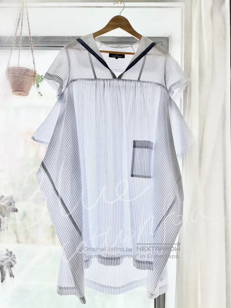 Comme des Garcons Comme Des Garcons Sailor Collar Dress Size M / US 6-8 / IT 42-44 - 4 Thumbnail