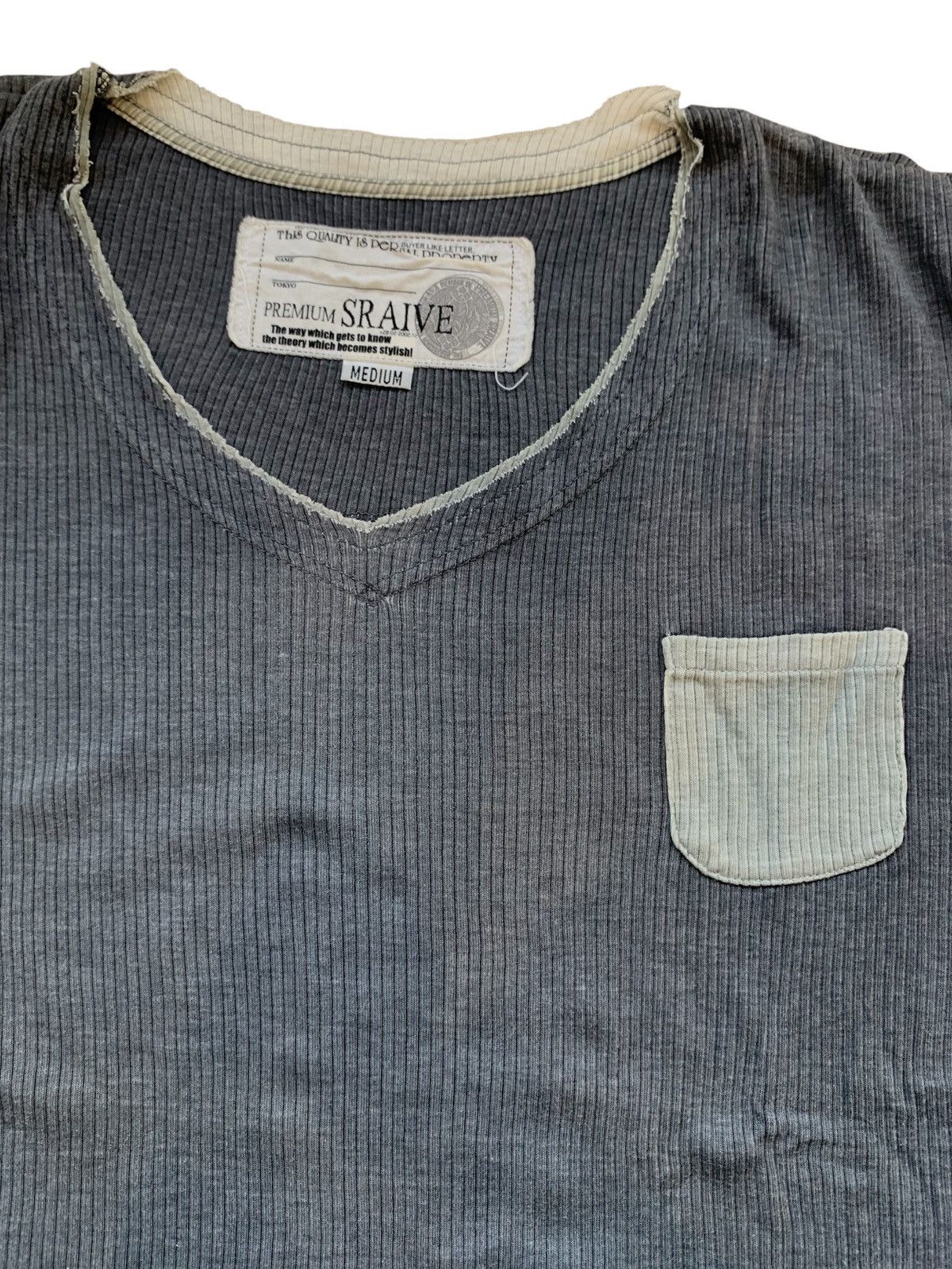 Japanese Brand 2000s japanese archive premium sraive y2k longsleeve tee Size US M / EU 48-50 / 2 - 4 Thumbnail