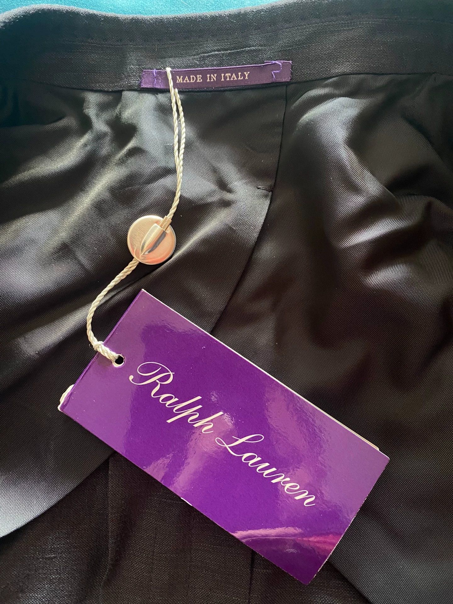 Ralph Lauren RALPH LAUREN Purple Label Hand Tailored Silk-Linen 40R Blaze Size 40R - 3 Thumbnail