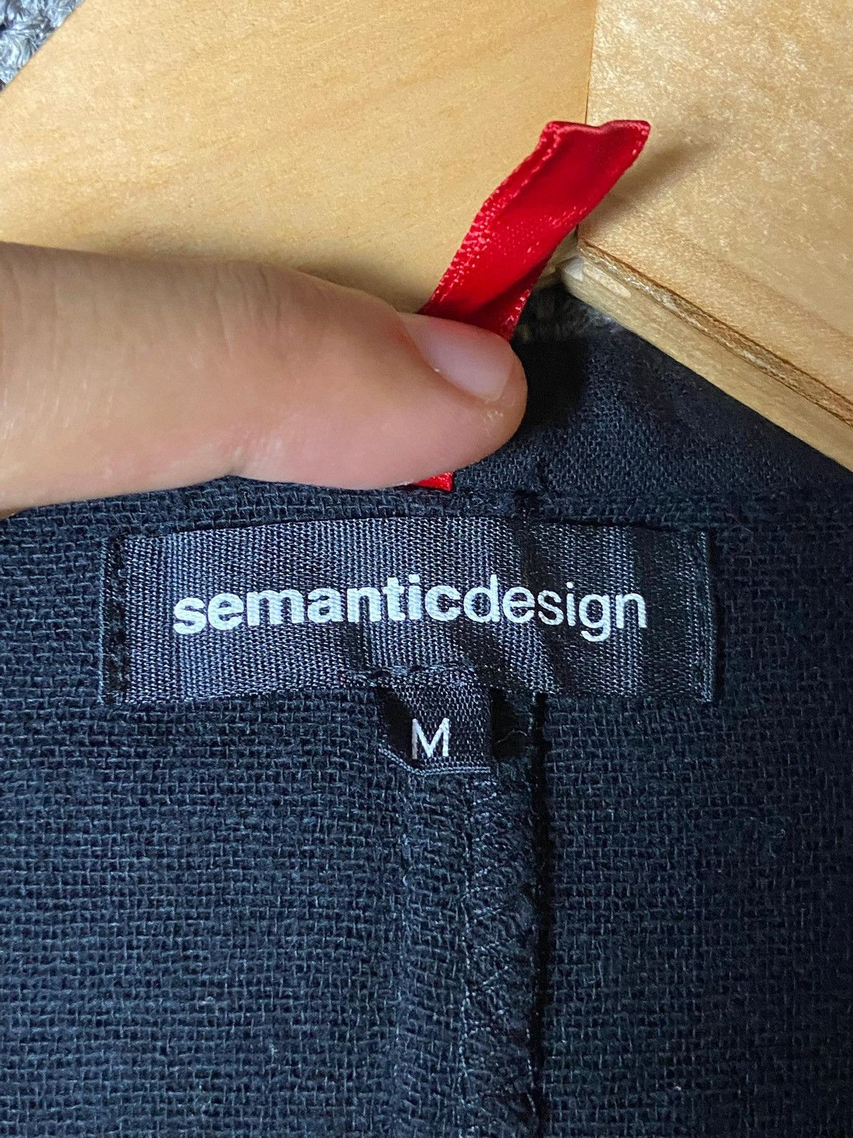 Japanese Brand × Vintage × semanticdesign Semantic Design Asymmetrical Grunge Jacket (119) Size US M / EU 48-50 / 2 - 10 Thumbnail