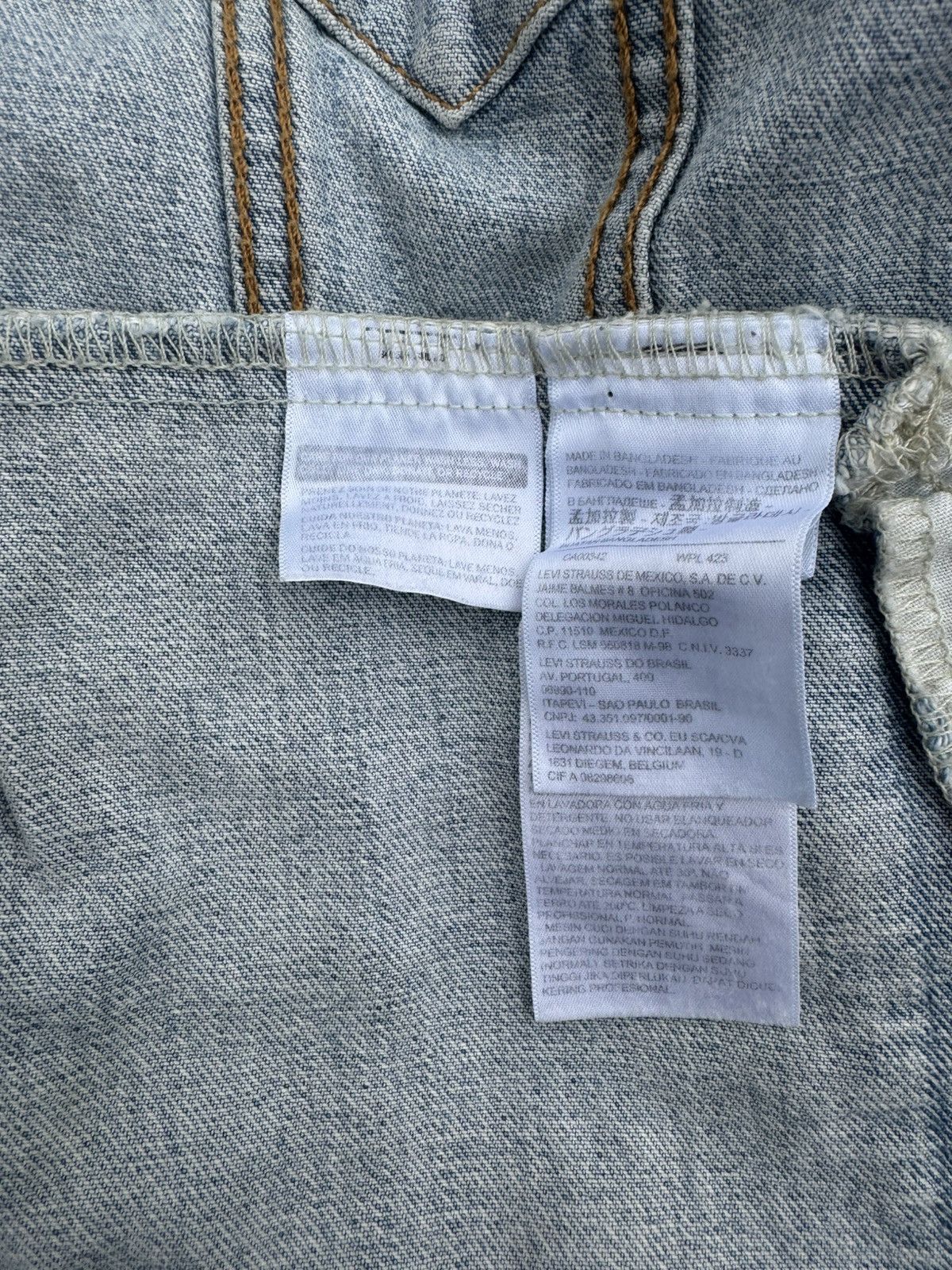 Levi's Vintage Clothing G-Eazy x Levis Denim Jacket Size US S / EU 44-46 / 1 - 5 Thumbnail