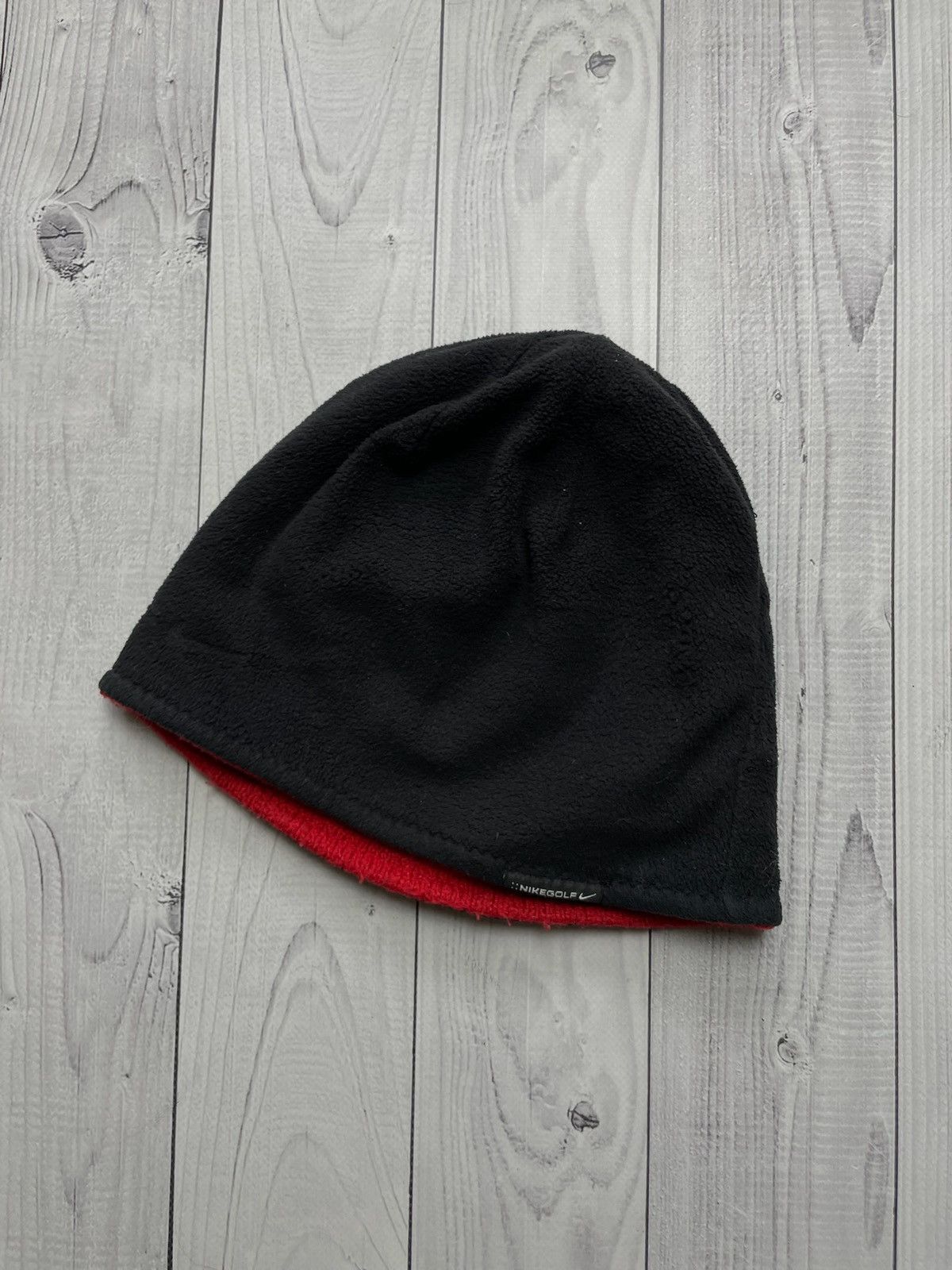 Vintage Vintage Nike Golf Hat reversible logo red/black Size ONE SIZE - 2 Thumbnail