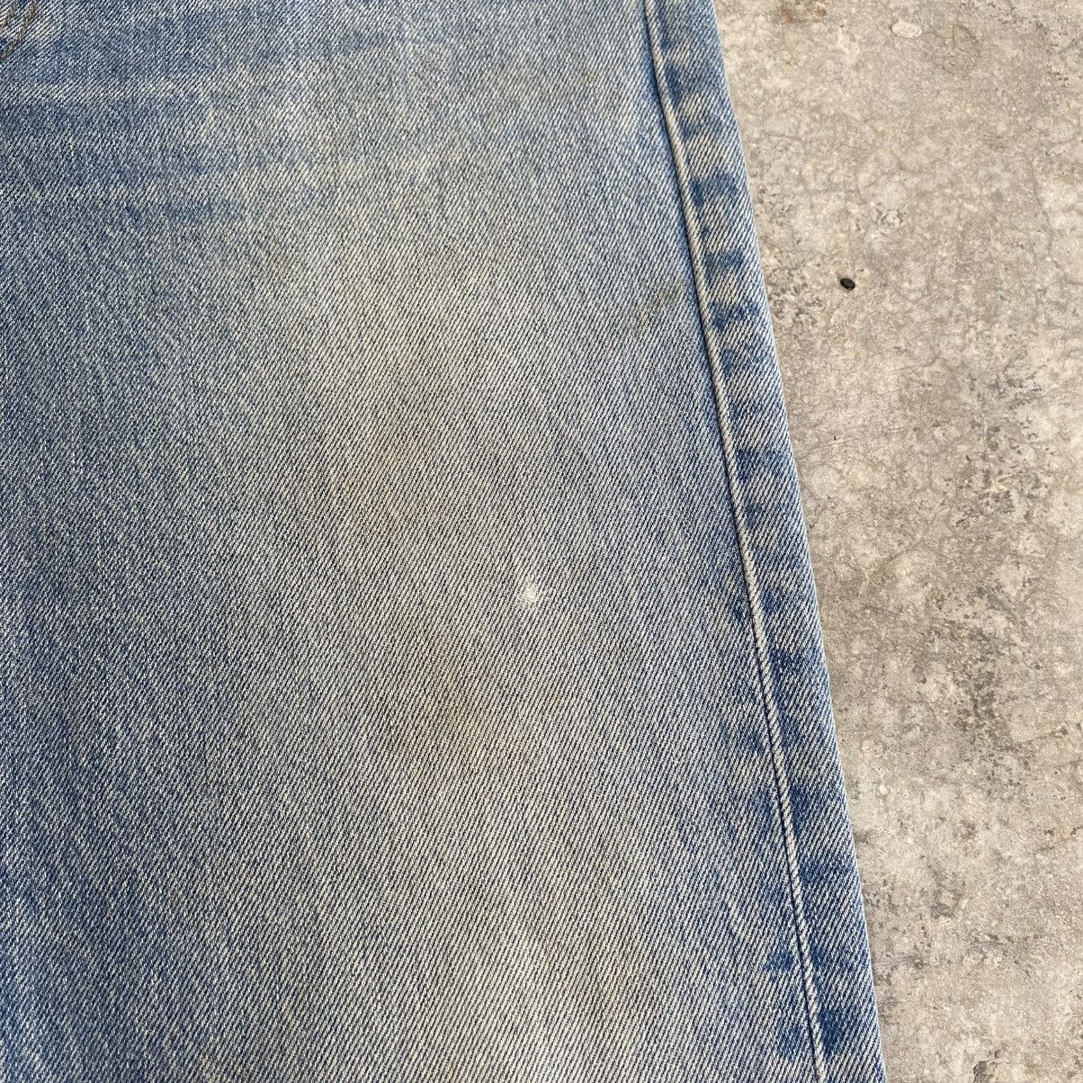 Levi's Vintage Levis 501 Faded Stonewashed Blue Distressed Jeans Size US 32 / EU 48 - 5 Thumbnail