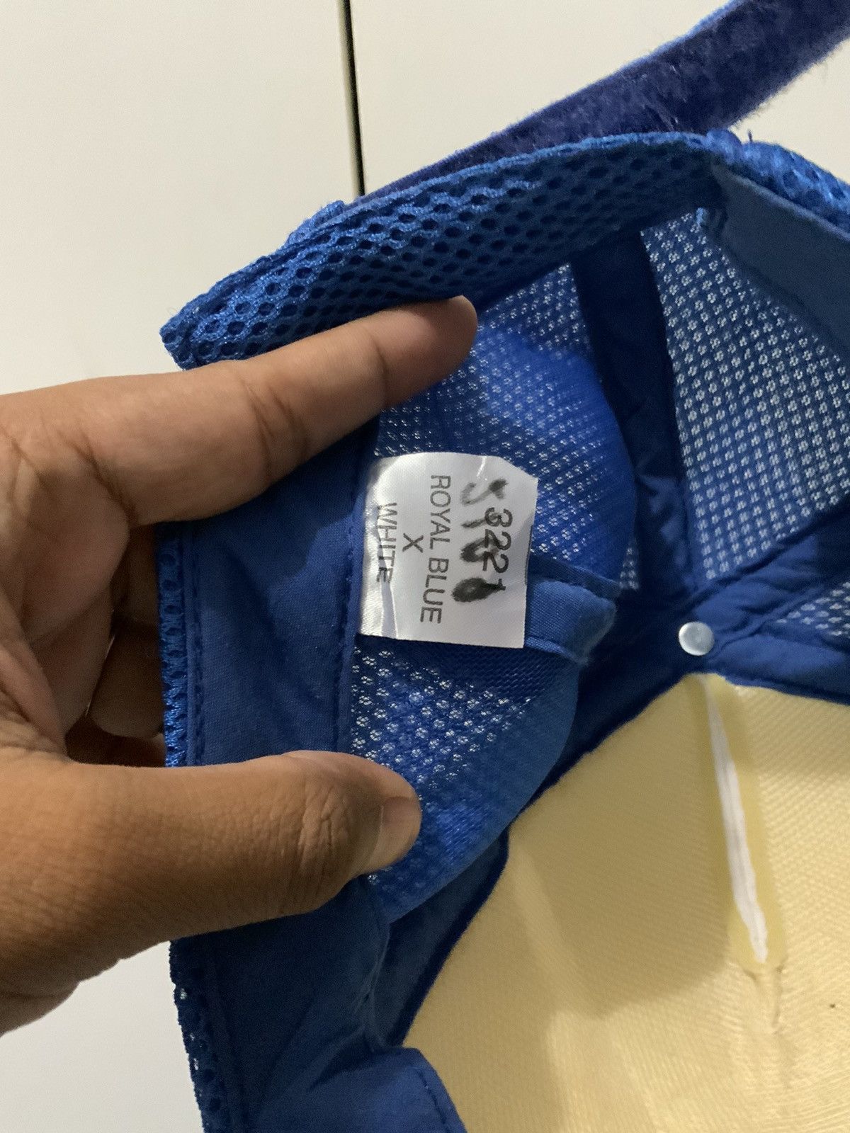 Japanese Brand Radena Flame Archive Blue Trucker Hat Size ONE SIZE - 13 Thumbnail