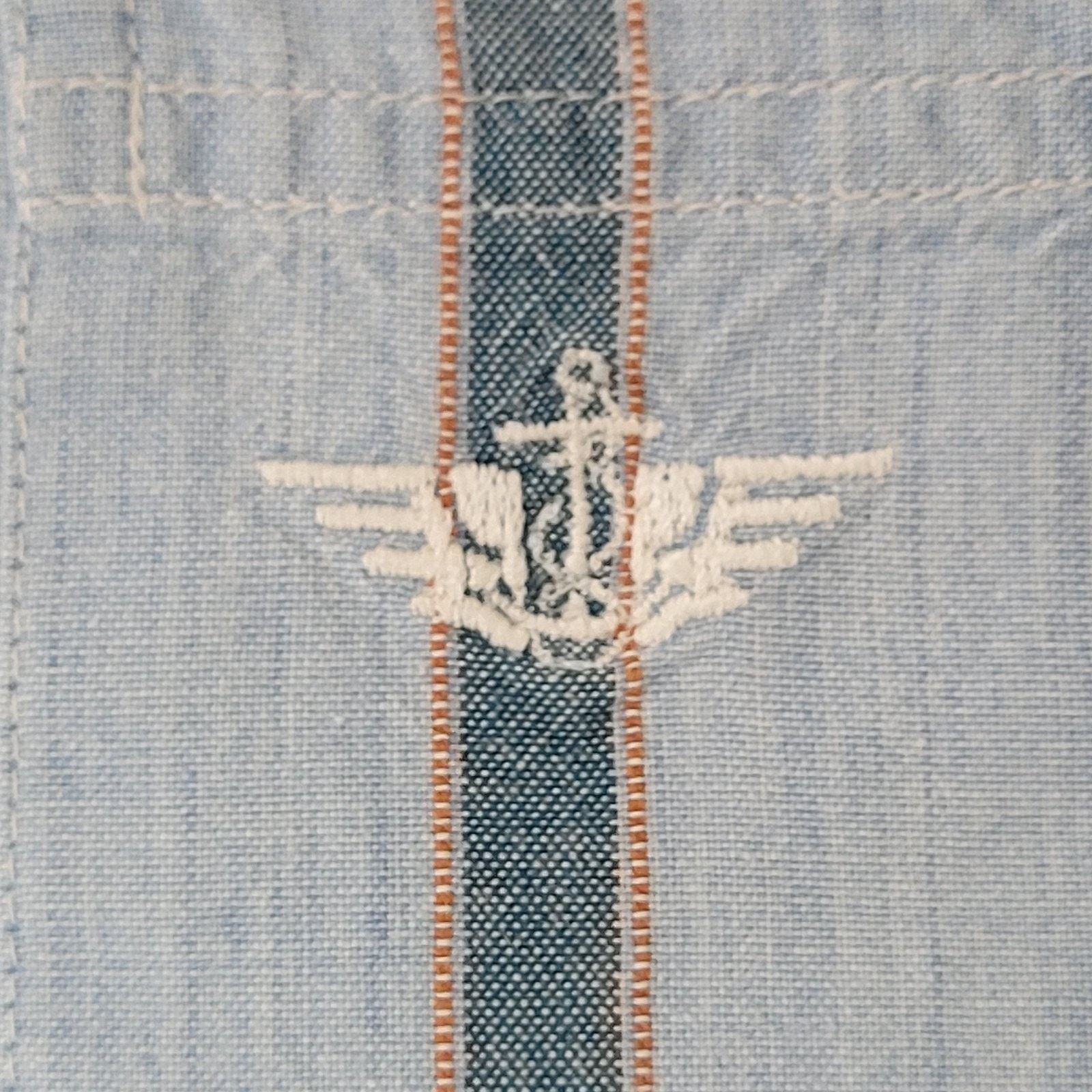Dockers VTG Dockers Baggy Button Shirt L/XL 25x30 Horizonal Stripe Size US L / EU 52-54 / 3 - 5 Thumbnail