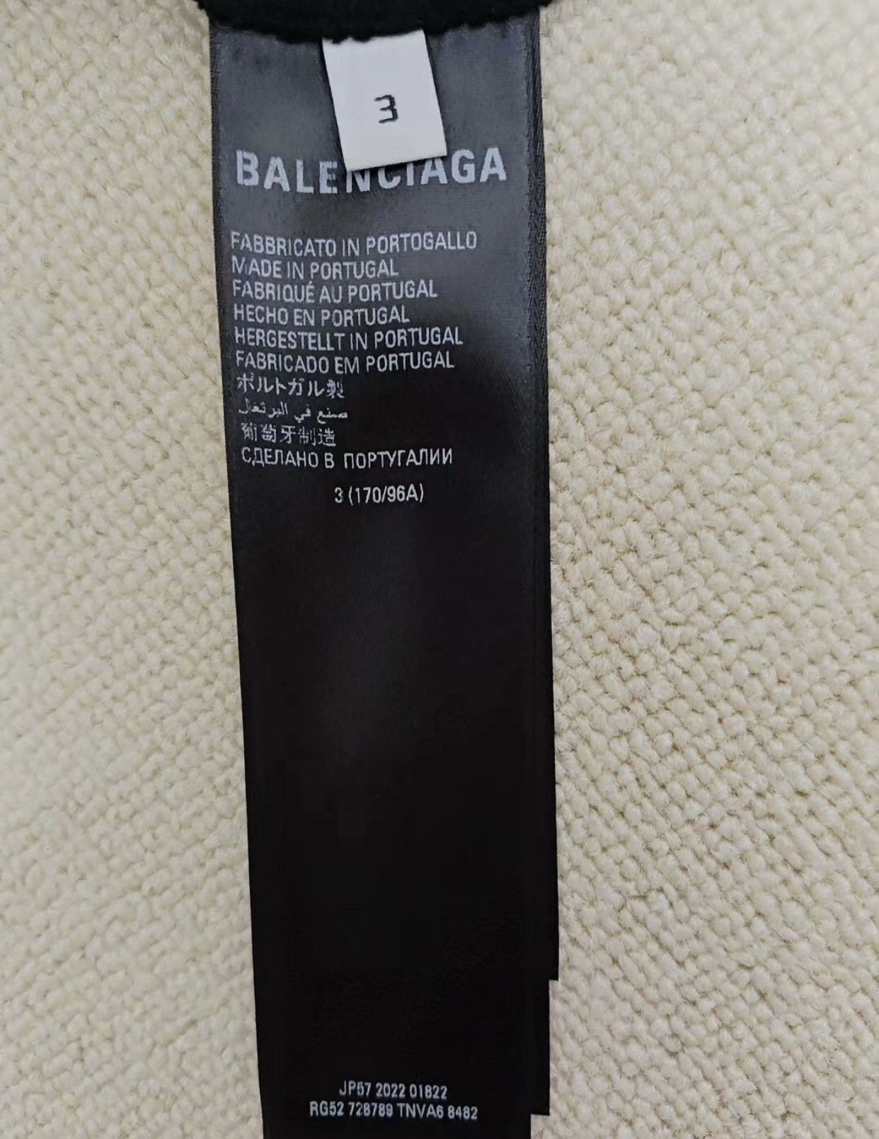 Balenciaga Balenciaga23ss Adidas Joint New York Show Long Sleeve Size US XL / EU 56 / 4 - 5 Thumbnail