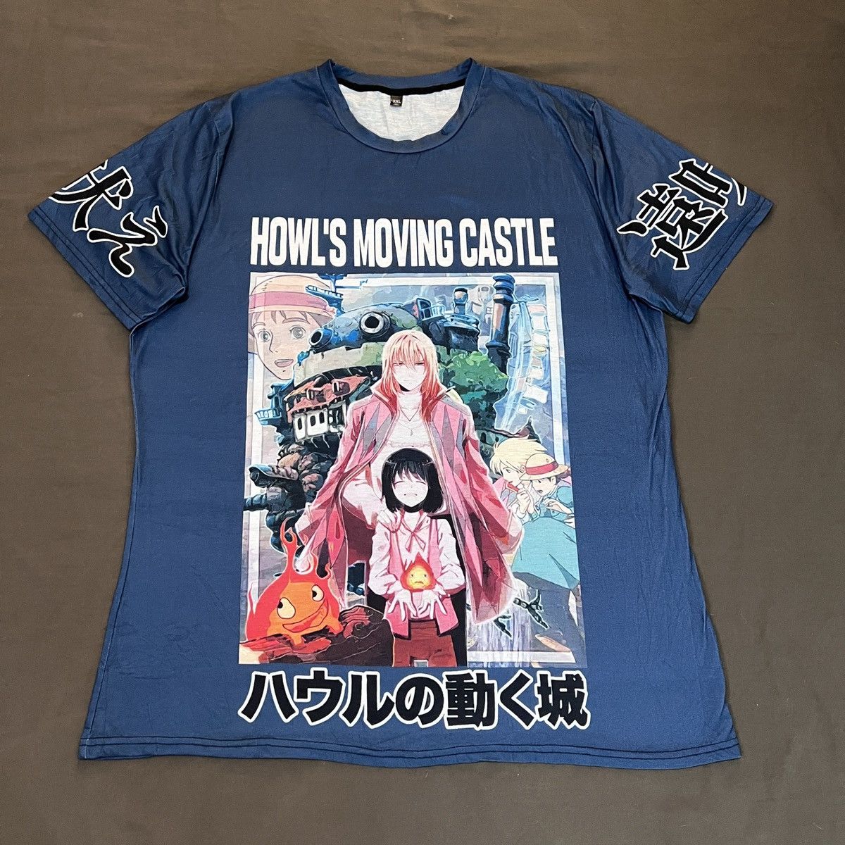 Anime × Cartoon Network × Japanese Brand Howl's Moving Castle Studio Ghibli Promo Tee anime Size US XXL / EU 58 / 5 - 3 Thumbnail
