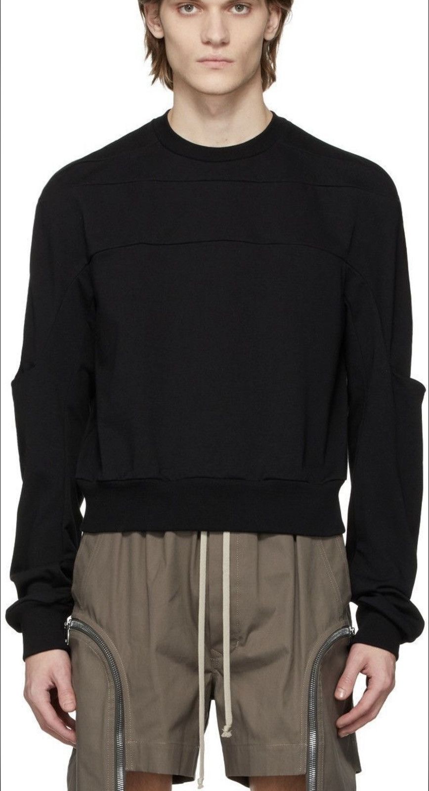 Rick Owens Black Geth Sweater Size US M / EU 48-50 / 2 - 5 Thumbnail