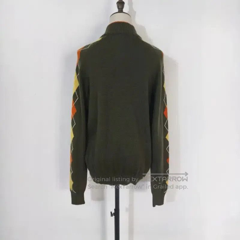 Burberry Burberry Green Wool Plaid Long Sleeve Knit Top. Size M / US 6-8 / IT 42-44 - 4 Thumbnail