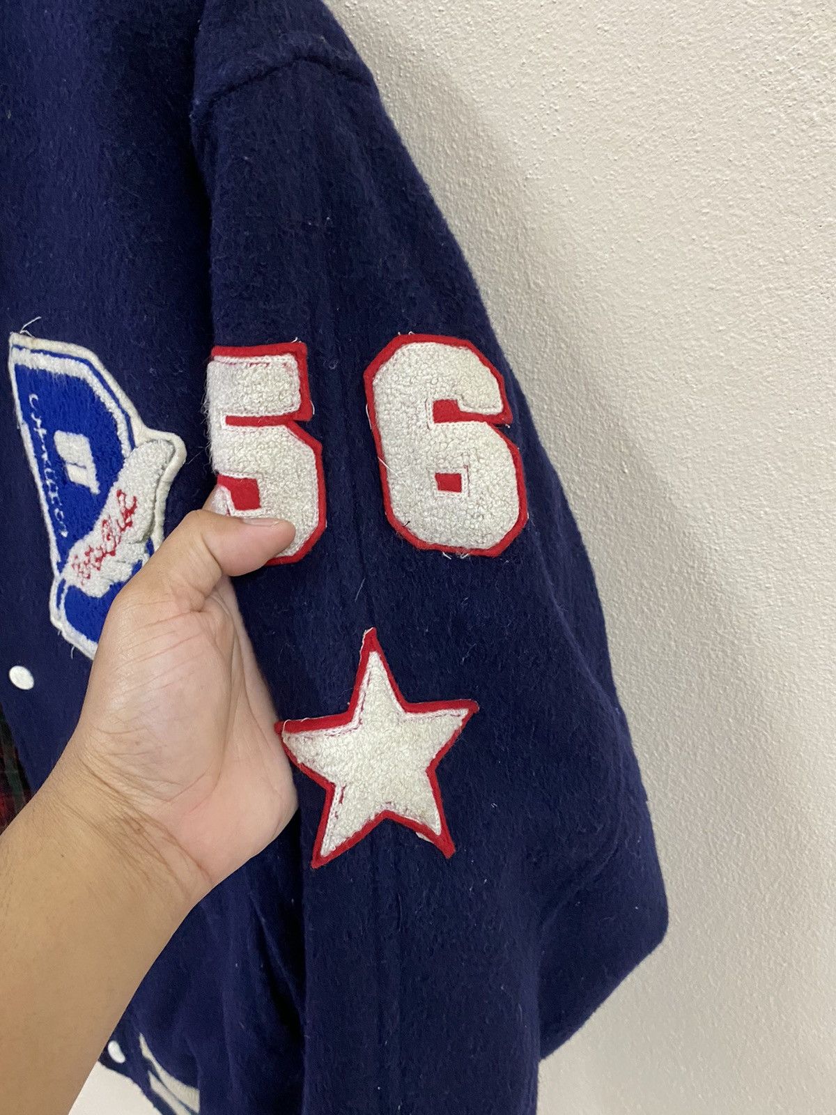 Vintage Vtg 50s Ba-Tsu Wool Varsity Jacket Championship Size US M / EU 48-50 / 2 - 9 Thumbnail