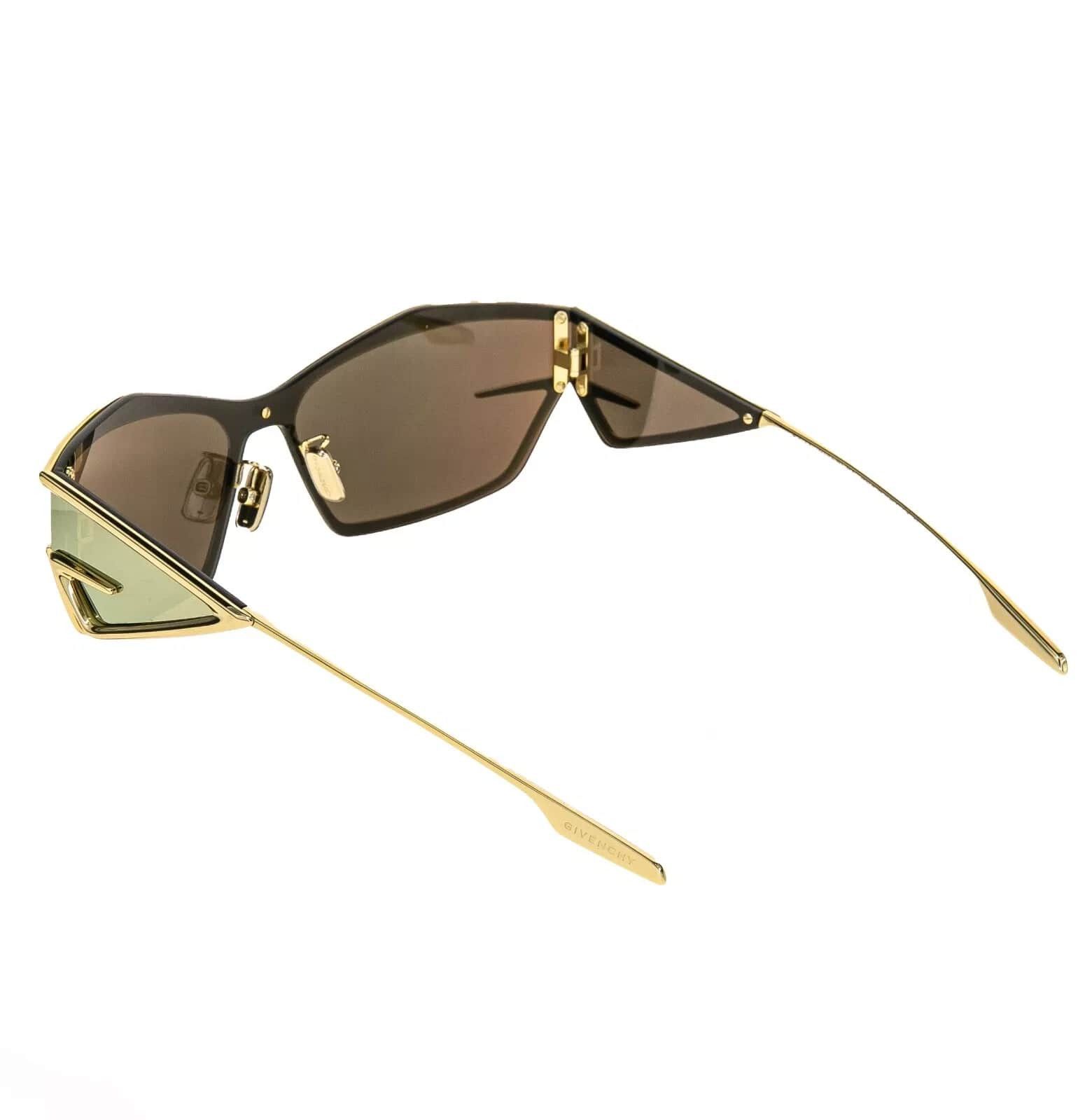 Givenchy GIVENCHY GIV CUT 40066 Gold Mirrored GV40066U Sunglasses Size ONE SIZE - 5 Thumbnail
