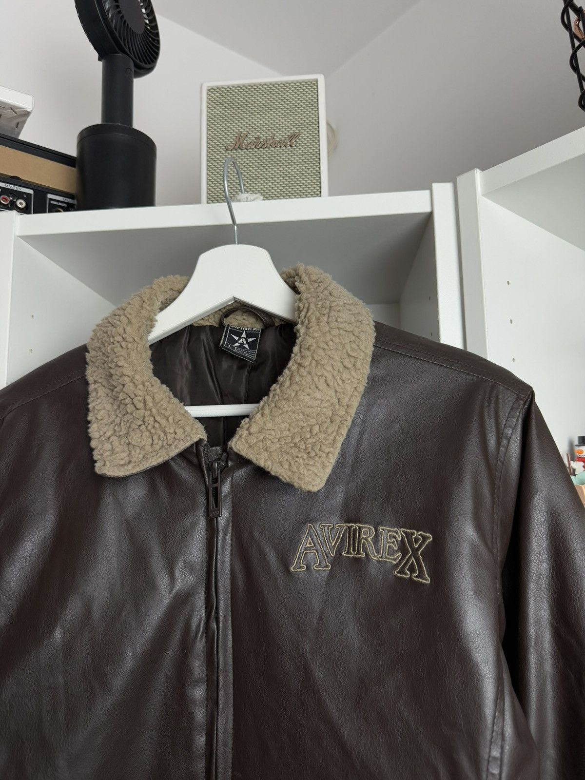 Avirex × Vintage Vintage y2k Avirex big logo bomber aviation jacket L fit S Size US S / EU 44-46 / 1 - 3 Thumbnail