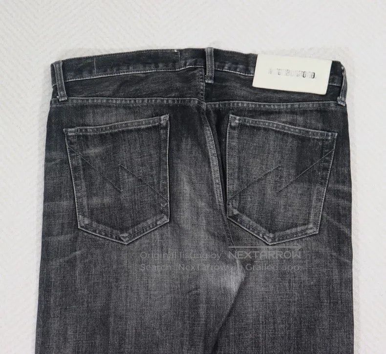 Neighborhood Neighborhood size L 20aw Washed Denim Jeans Distressed Dp- Size US 27 - 3 Thumbnail