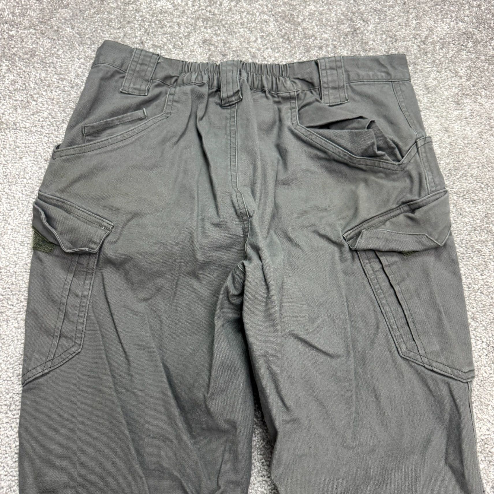 Vintage Vintage S. Archon Cargo Pants Women Large Gray Casual Utility Streetwear 31x29.5 Size 36" / US 14 / IT 50 - 4 Thumbnail