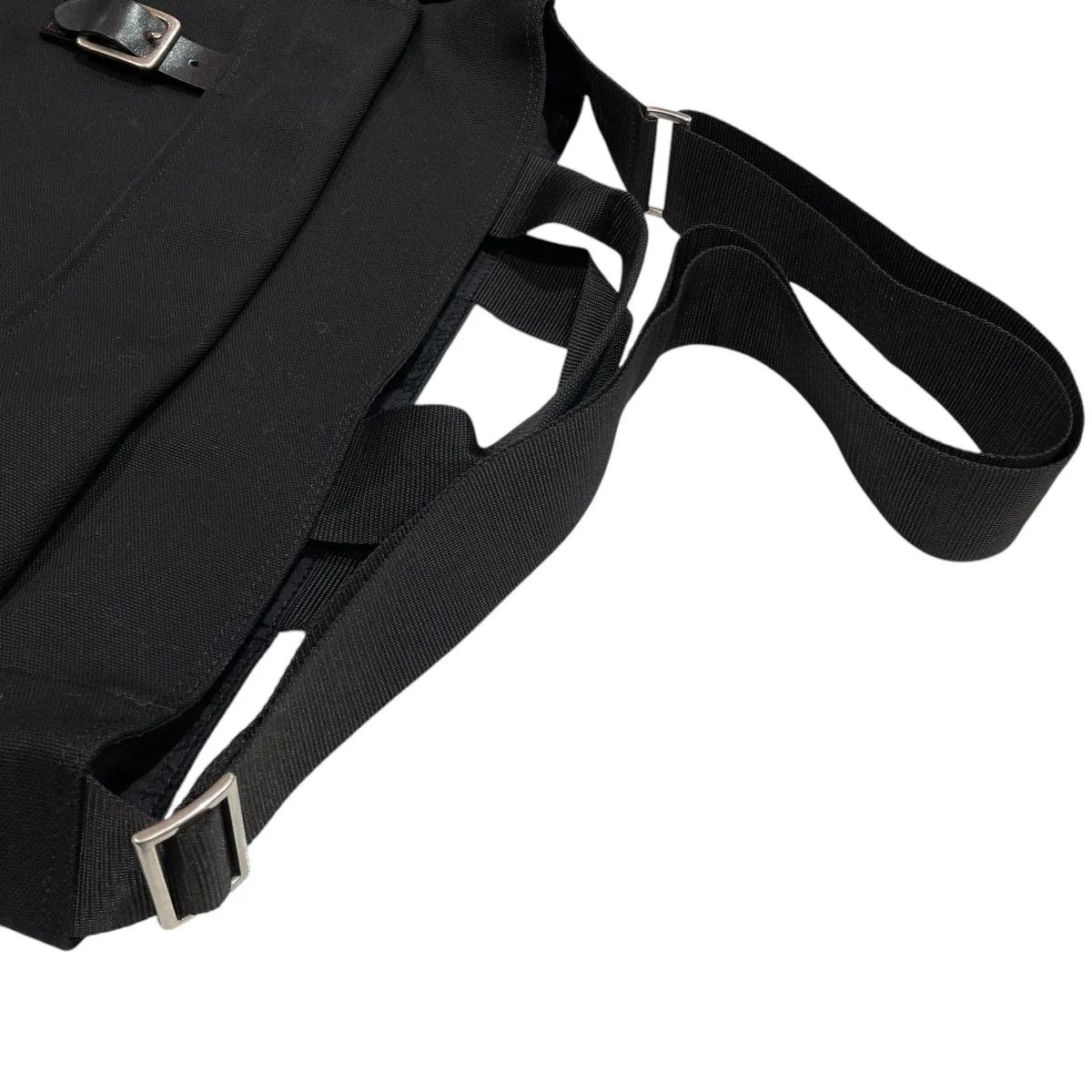 Yohji Yamamoto Yohji Yamamoto cotton x nylon shoulder bag MS-I01-016 Size ONE SIZE - 3 Thumbnail