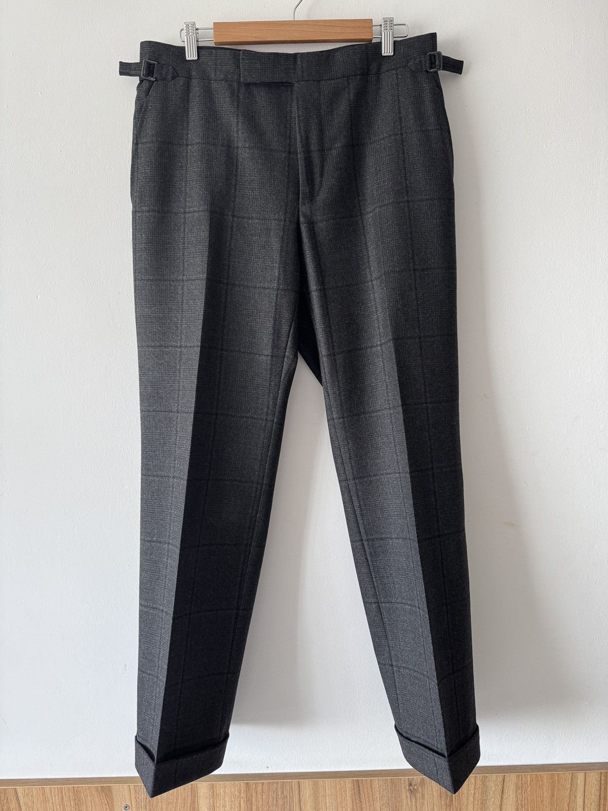 Tom Ford 🔥🔥 Tom Ford Check Wool Trousers Size US 36 / EU 52 - 1 Thumbnail
