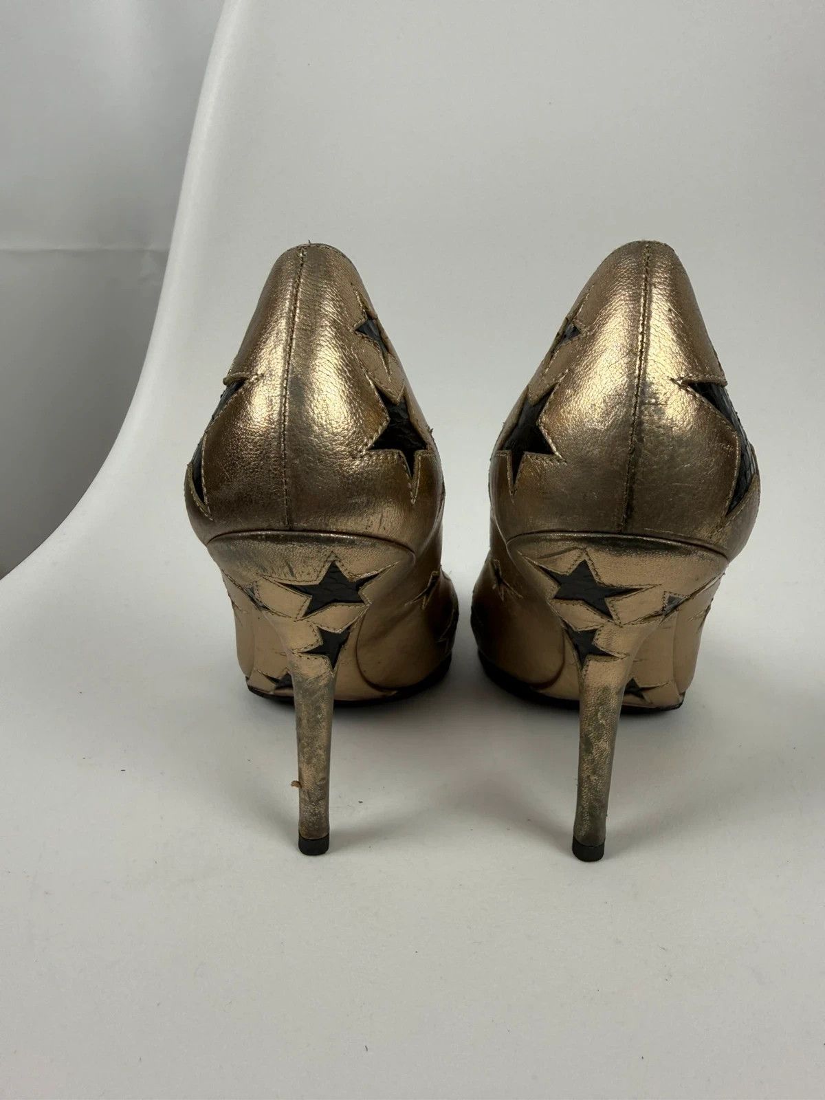 Dolce & Gabbana Dolce & Gabbana Stars Heels size 38.5 Size US 8.5 / IT 38.5 - 4 Thumbnail