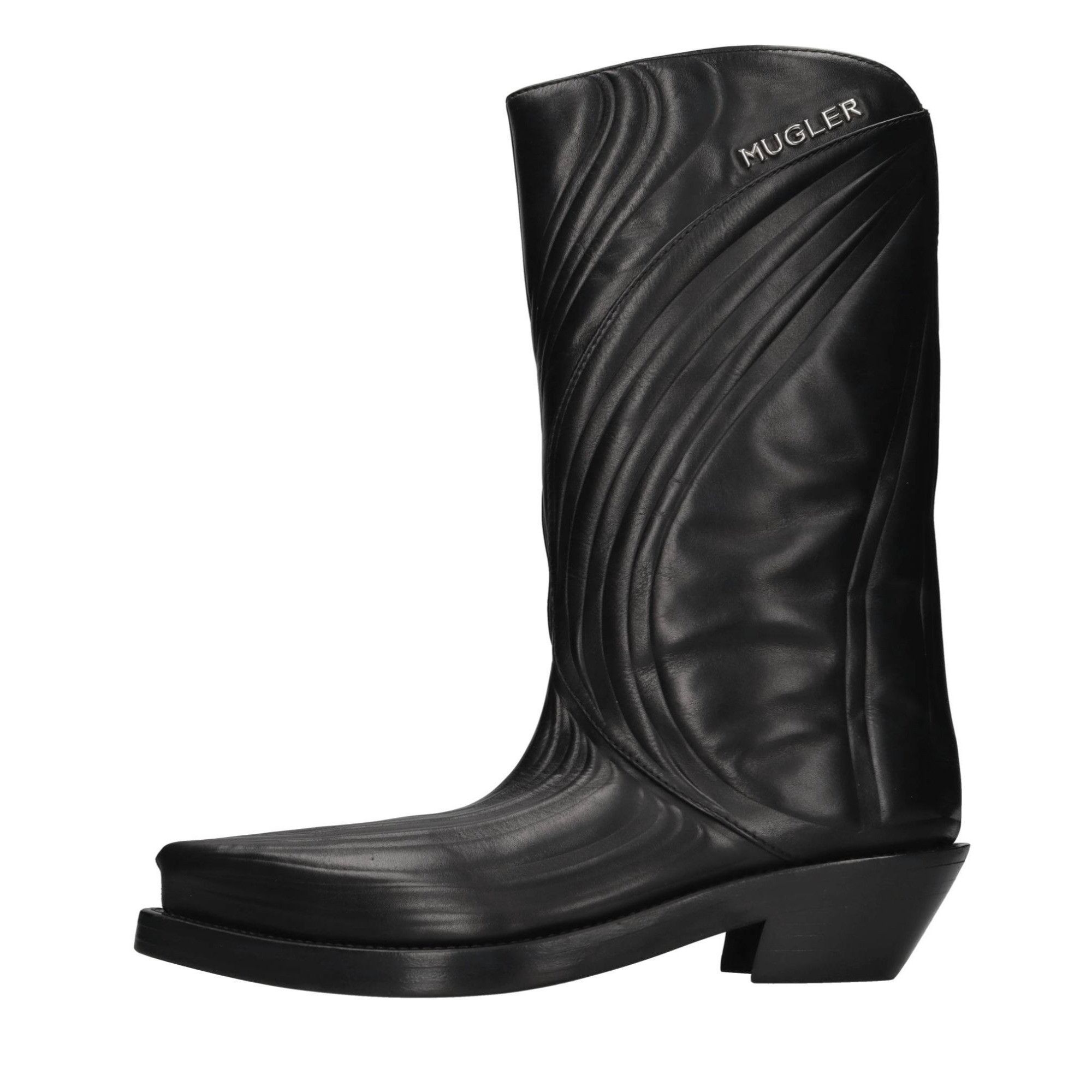 Mugler Santiag Boots Size US 7 / IT 37 - 2 Thumbnail