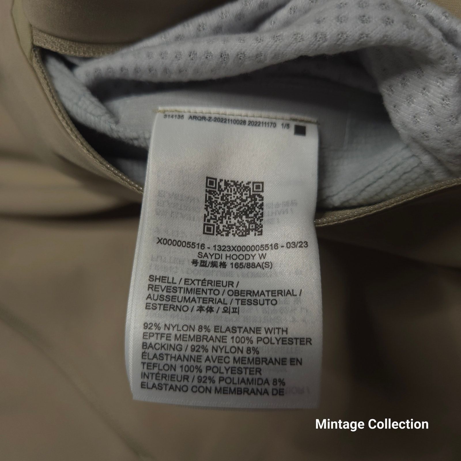 Arc'teryx Arc'teryx Women's Saydi Beige Hoody Hoodie Jacket Size Small Size S / US 4 / IT 40 - 8 Thumbnail