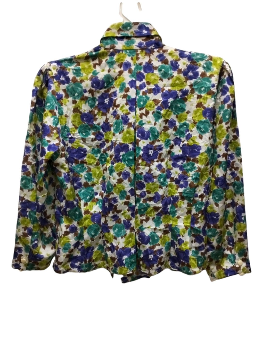 Designer × Pierre Balmain Vintage Pierre Balmain Silk Blouse Size M / US 6-8 / IT 42-44 - 2 Thumbnail