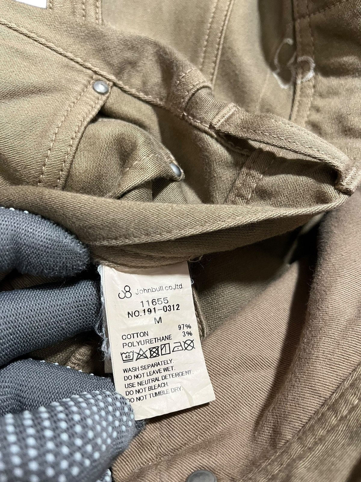 Designer × Japanese Brand × Johnbull JOHNBULL JAPANESE BRAND SLIM STRETCH PANT Size US 31 - 7 Thumbnail