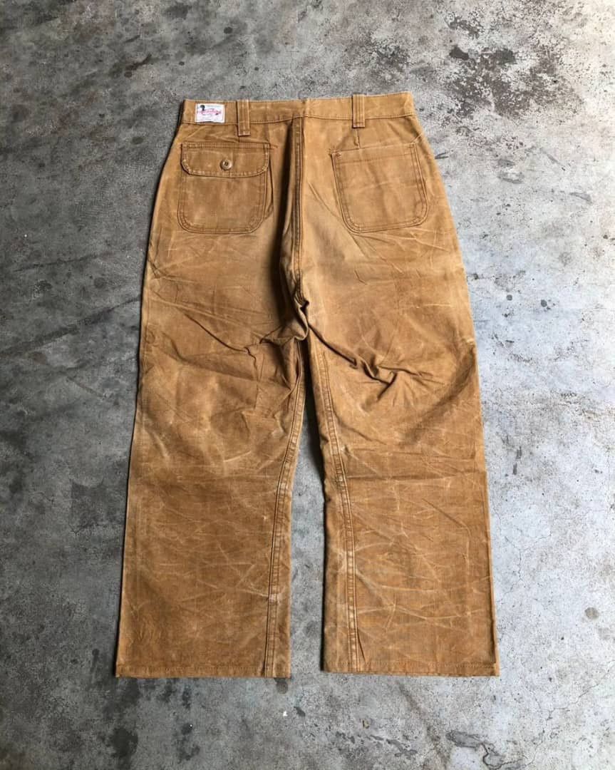Vintage Vtg. 70's Canvasback Hunting Pants Size US 30 / EU 46 - 4 Thumbnail