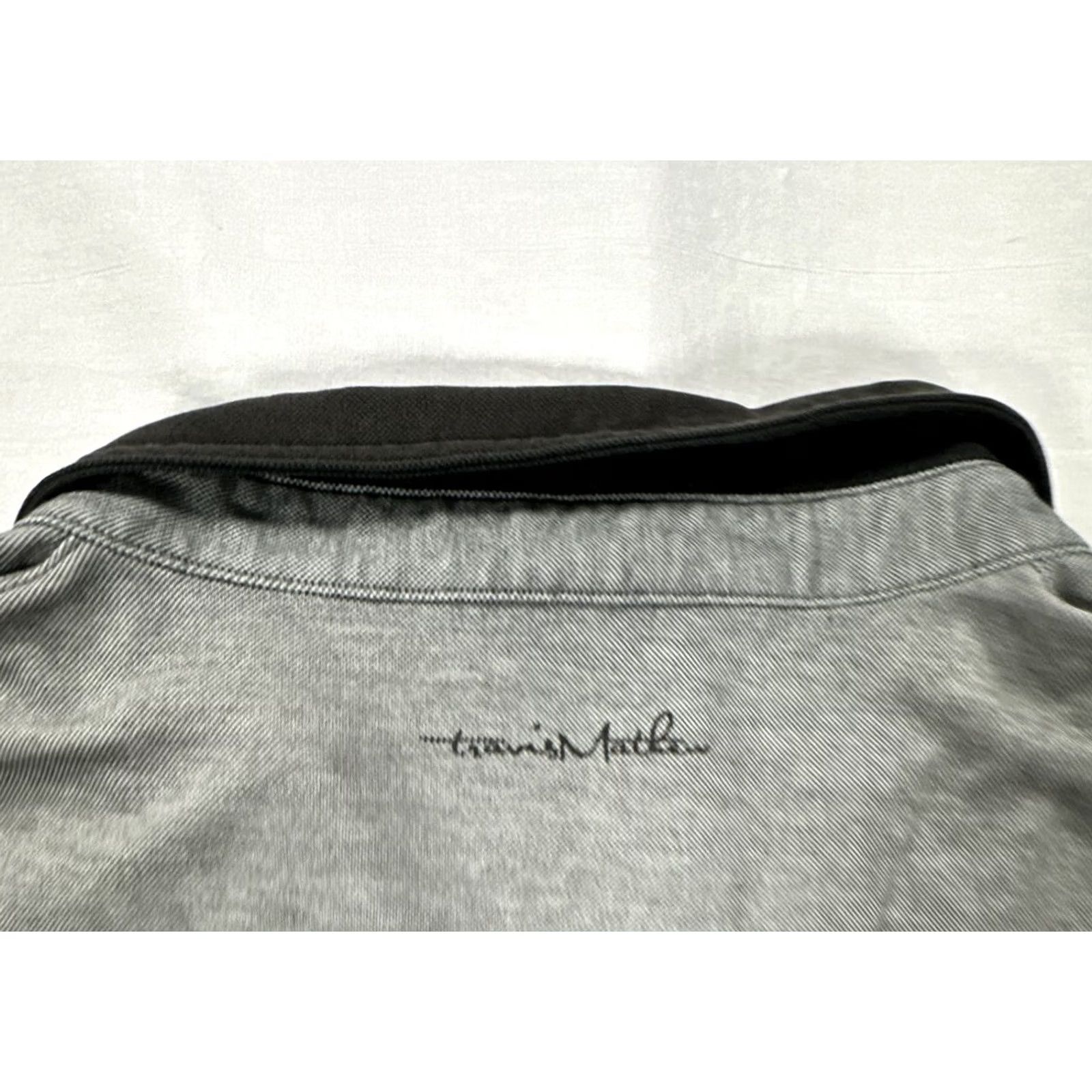 TravisMathew Travis Mathew Polo Shirt Golf L Gray Cotton Nice | Men's Size US L / EU 52-54 / 3 - 7 Thumbnail