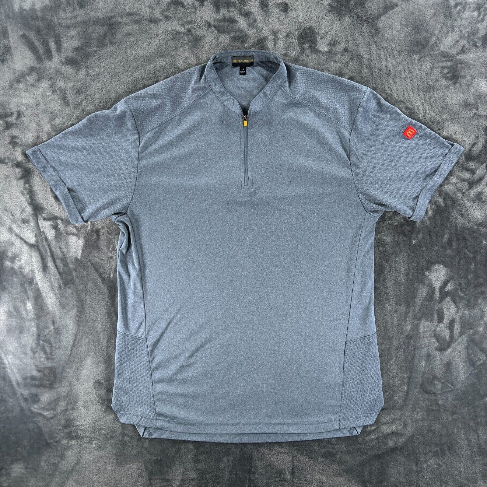 Other Official McDonald’s Apparel Collection 1/4 Zip Blue Work Shi Size US L / EU 52-54 / 3 - 17 Thumbnail