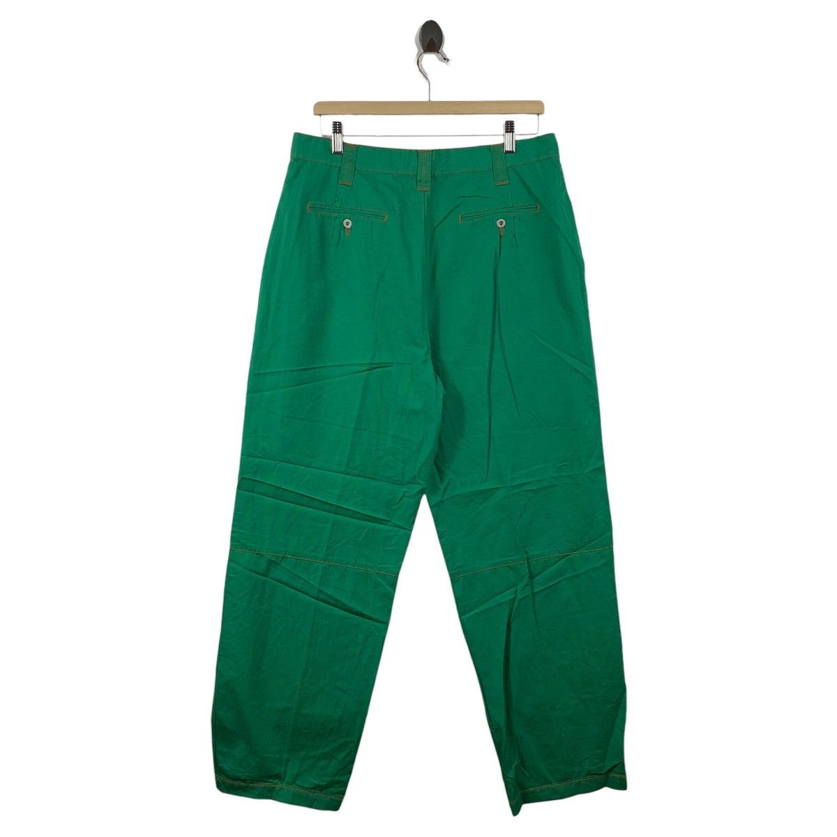 Japanese Brand × Nigel Cabourn NIGEL CABOURN Green baggy colour jeans Size US 33 - 4 Thumbnail