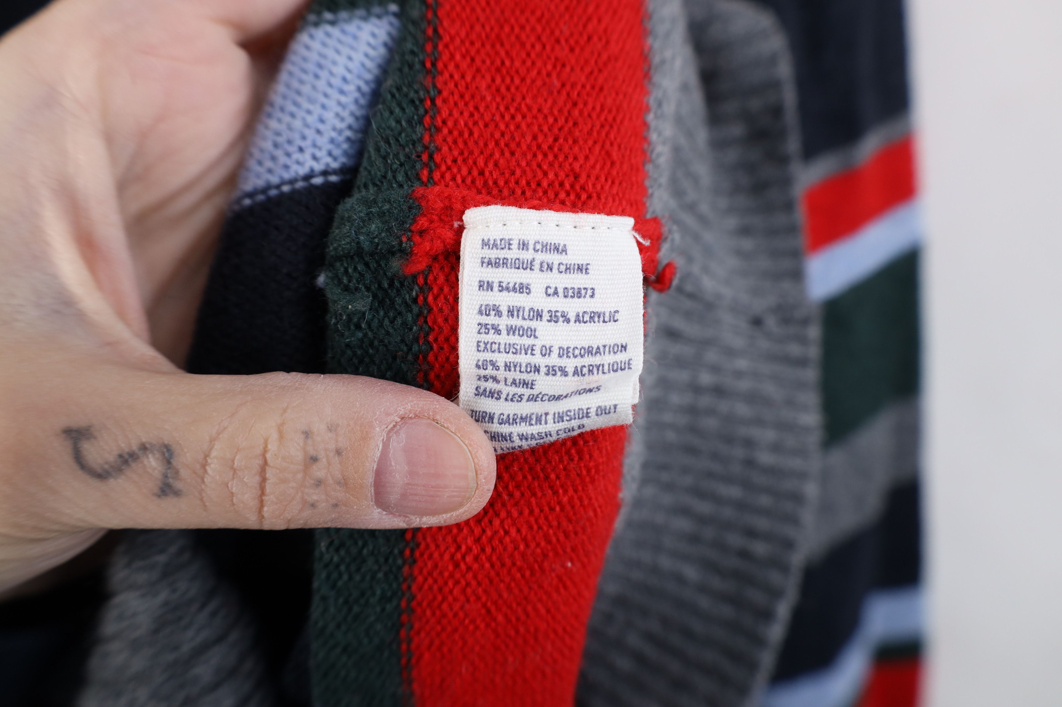 American Eagle Outfitters Vintage Y2K American Eagle Outfitters Wool Knit Sweater Size US L / EU 52-54 / 3 - 9 Thumbnail